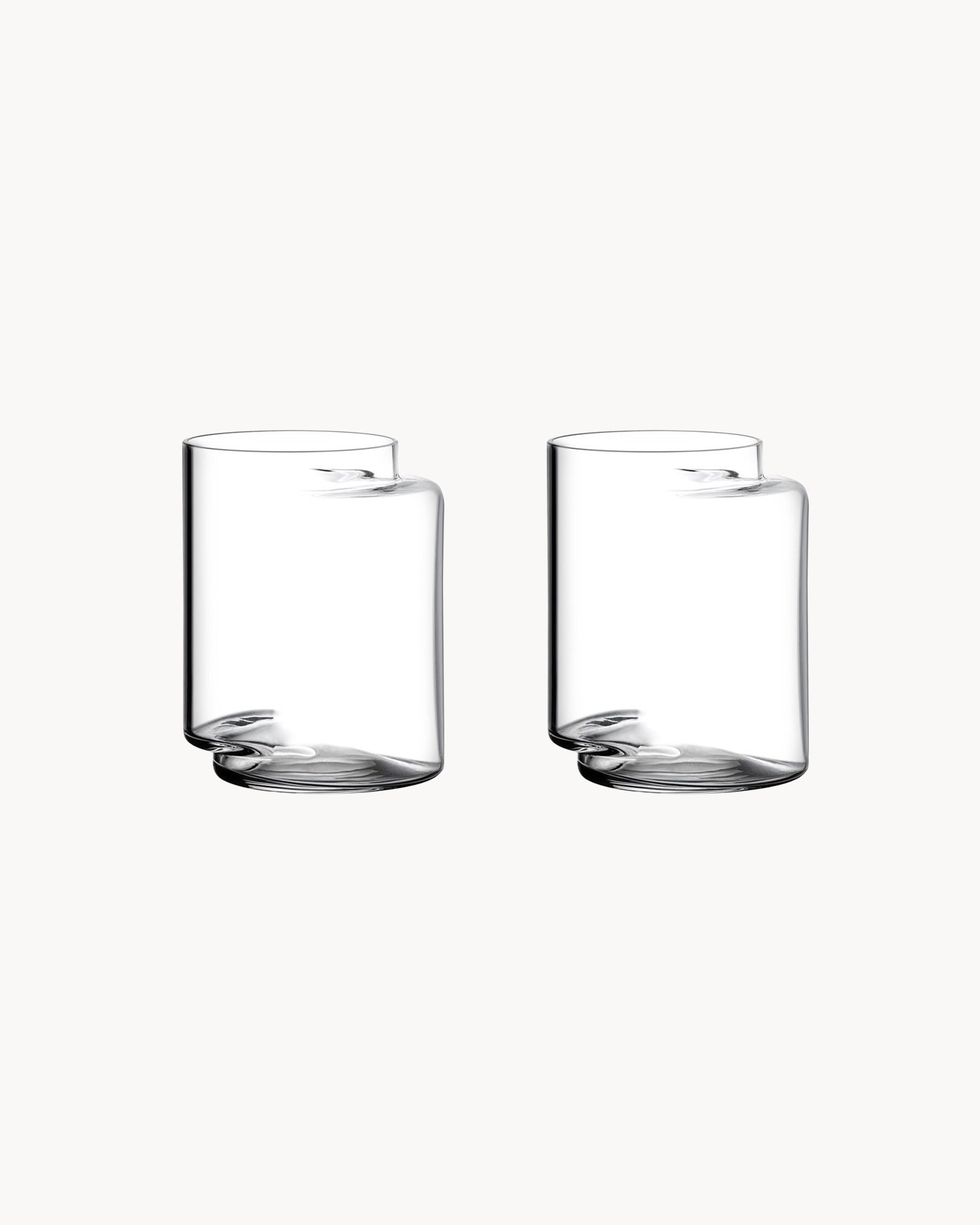 Set 2 bicchieri in cristallo Juno
