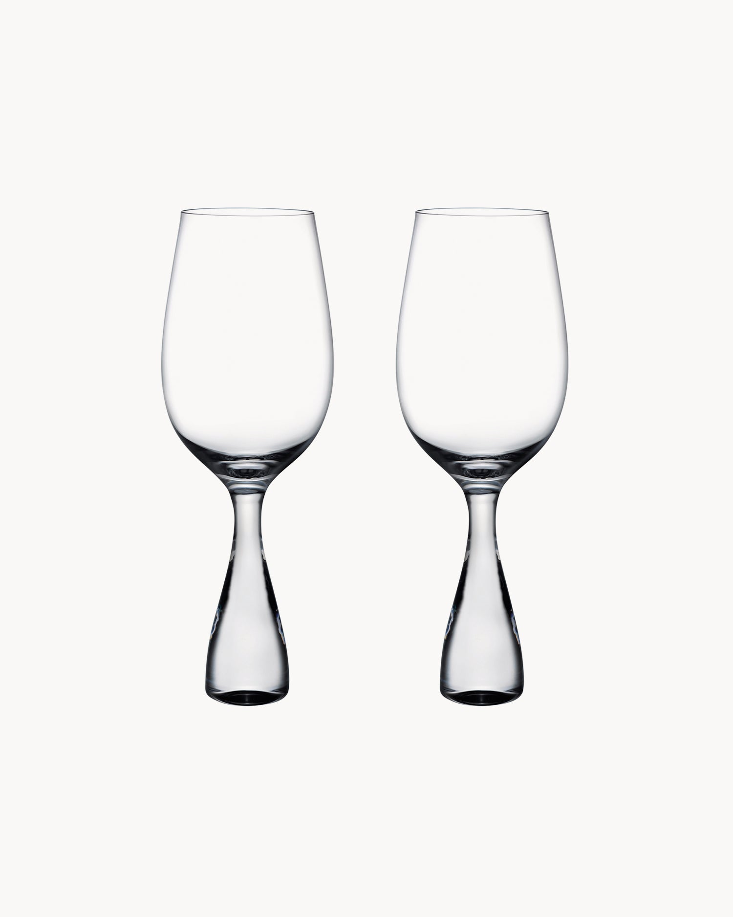 Set 2 calici da vino bianco in cristallo Wine Party