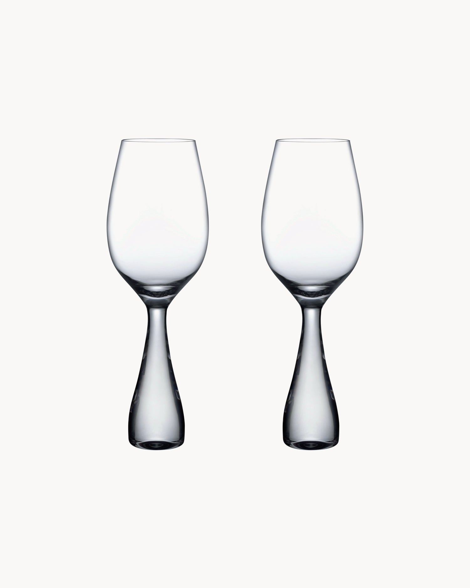 Set 2 calici da vino rosso in cristallo Wine Party