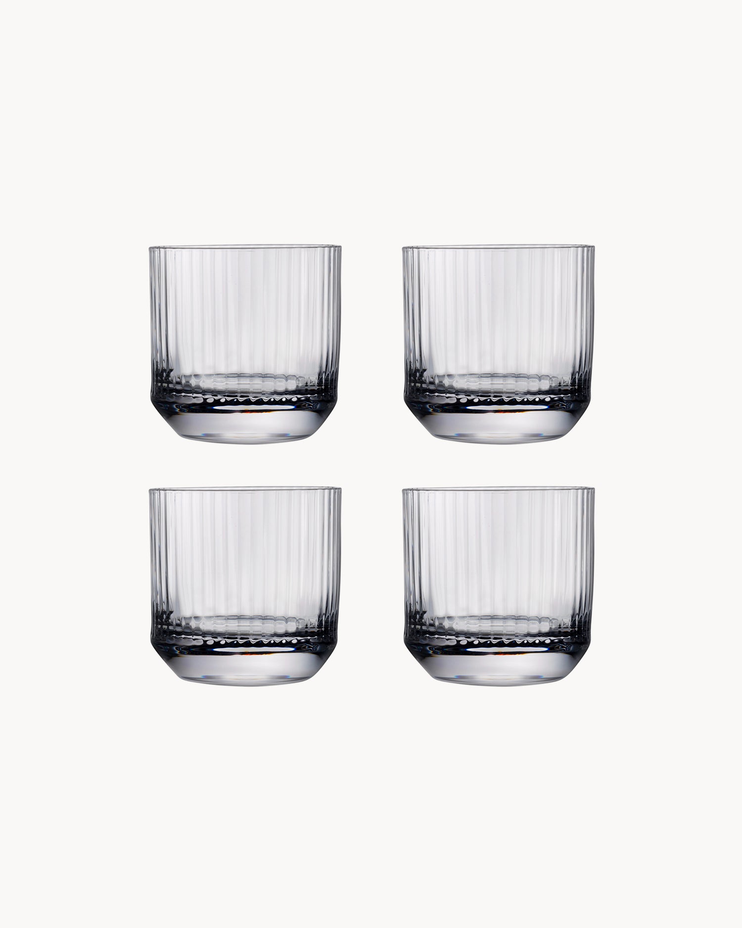 Set 4 bicchieri da Whisky in cristallo Big Top