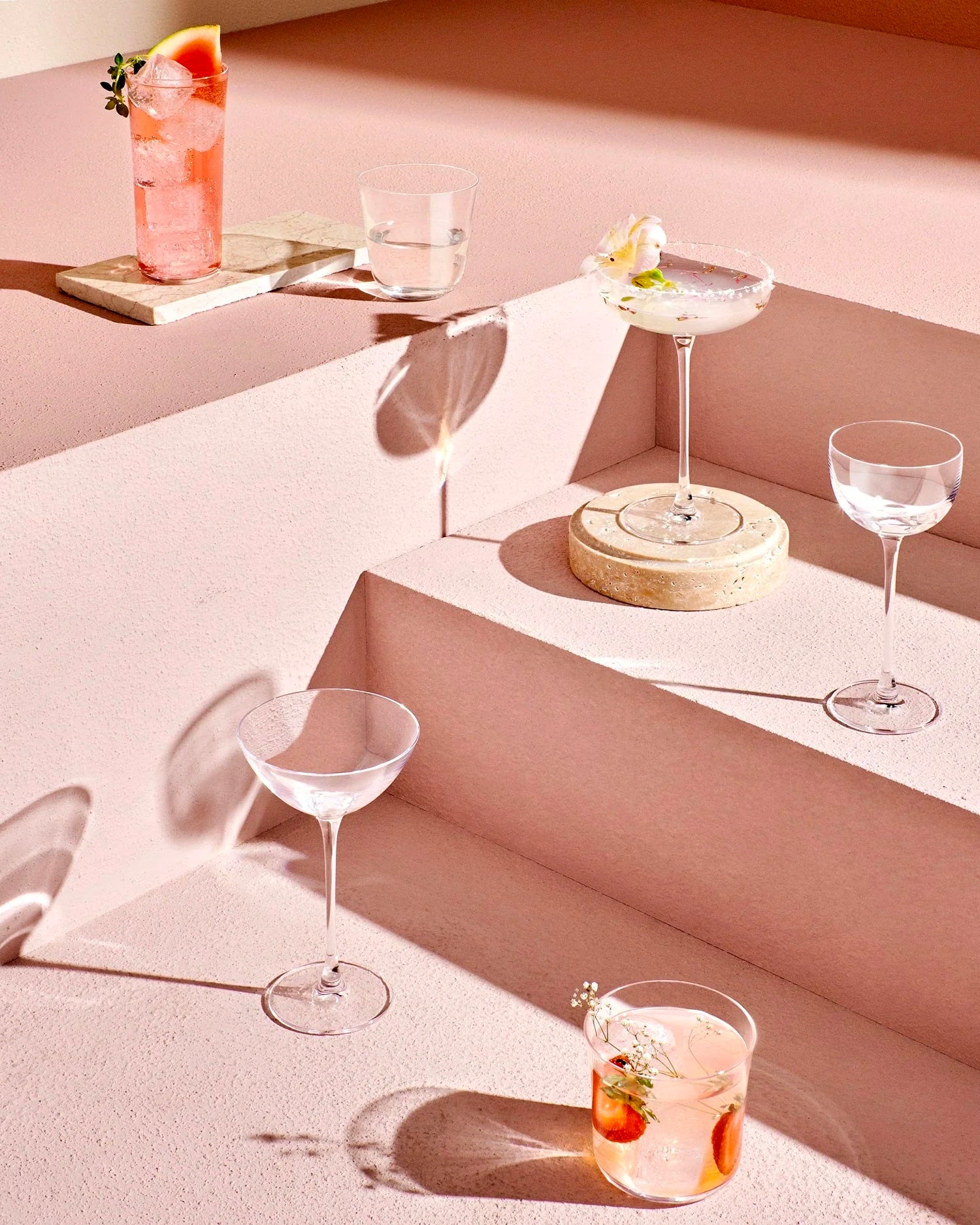 Set 4 bicchieri da cocktail in cristallo Savage