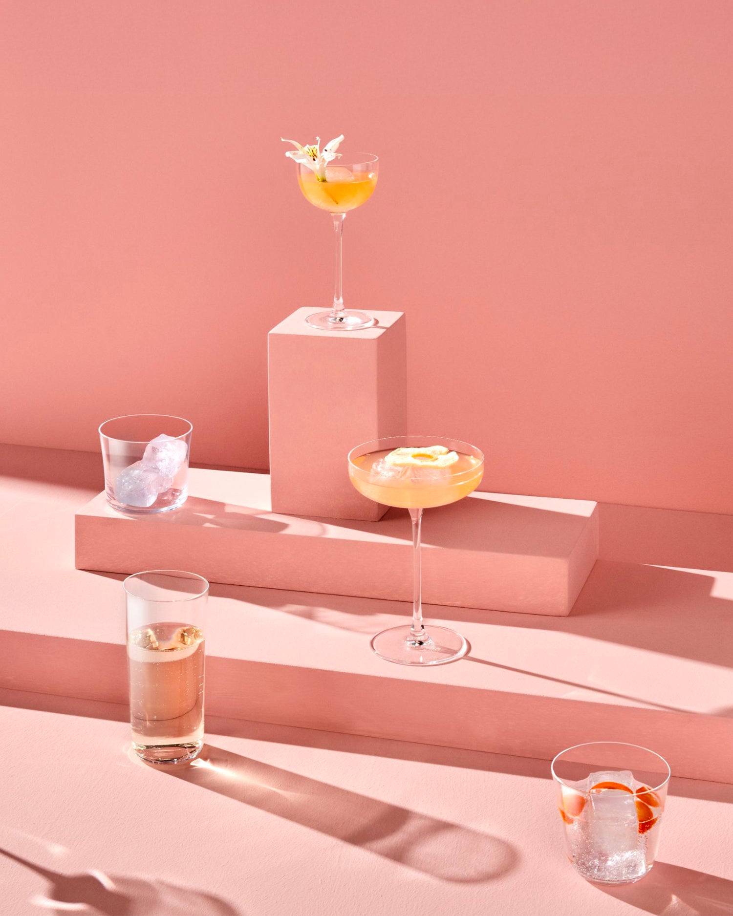 Set 4 bicchieri da cocktail in cristallo Savage