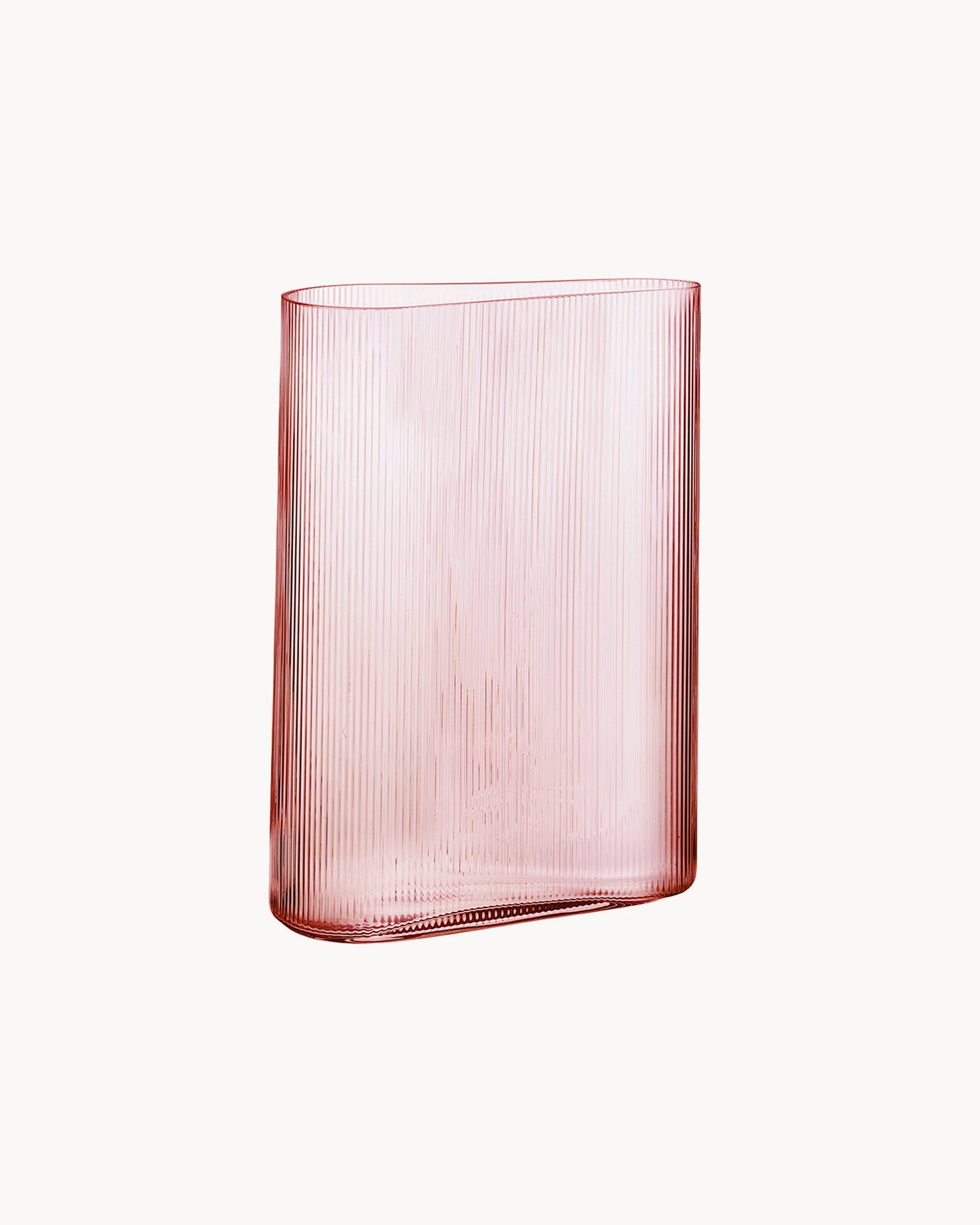Vaso alto in cristallo Mist