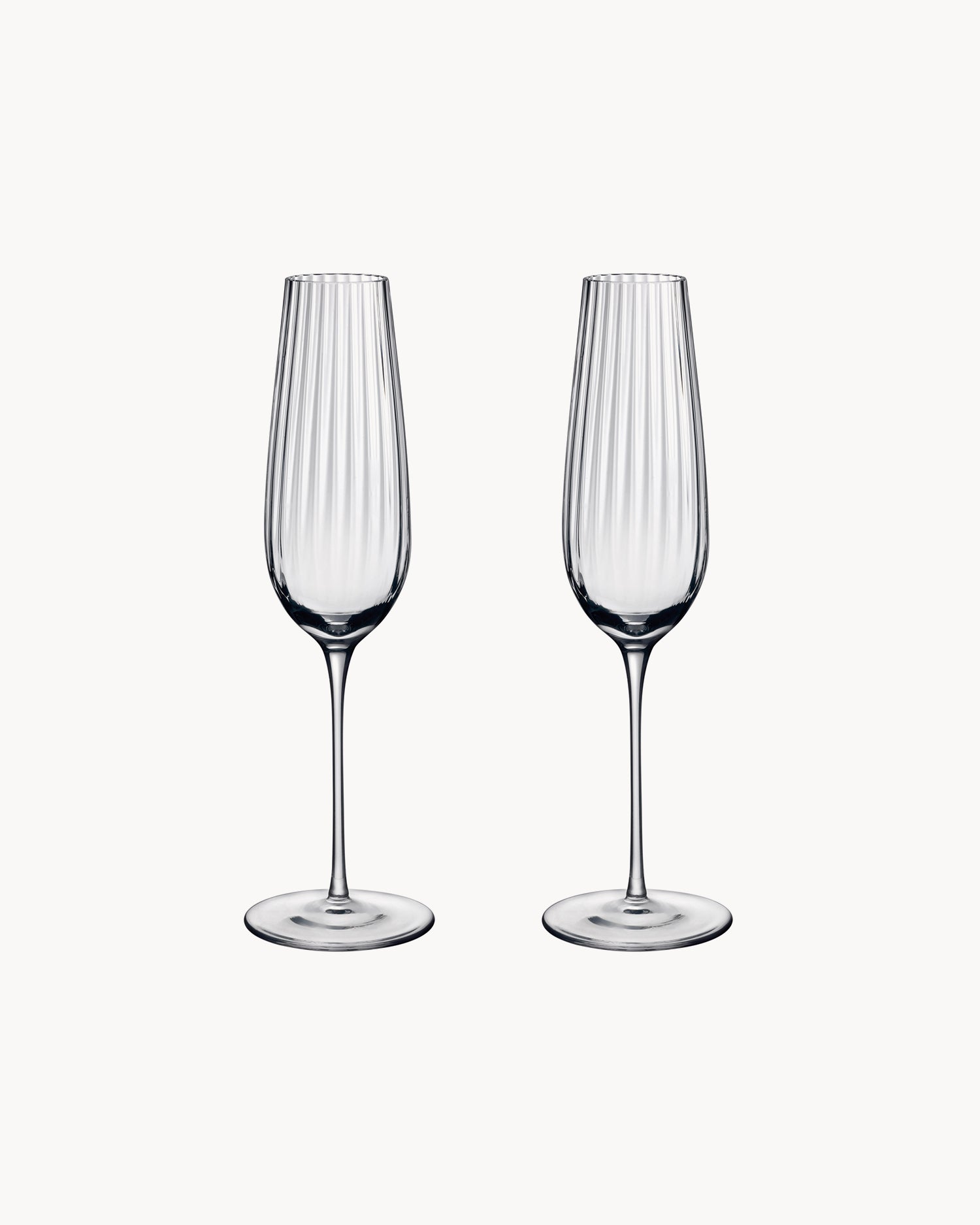 Set 2 flute da champagne Round Up