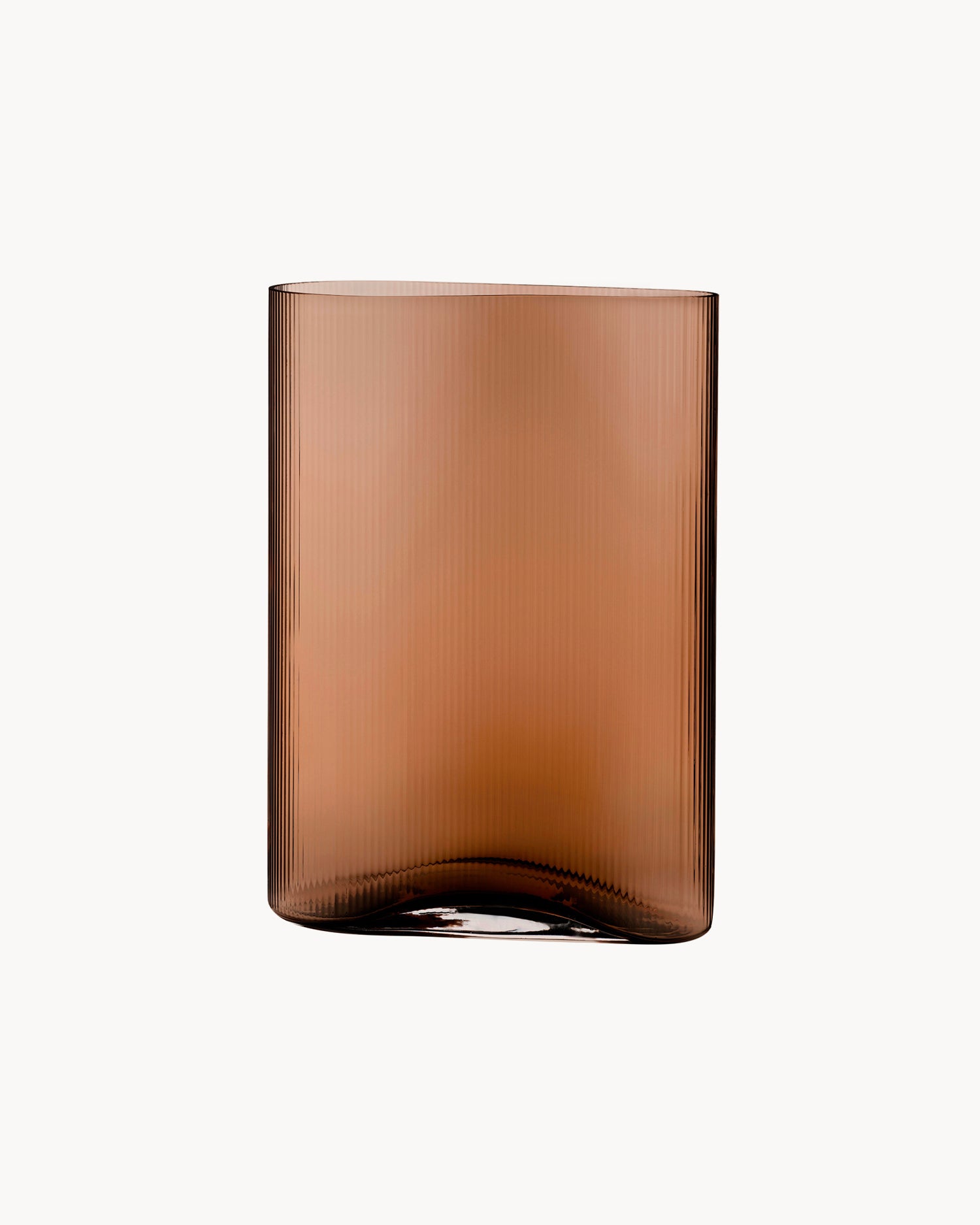 Vaso alto in cristallo Mist