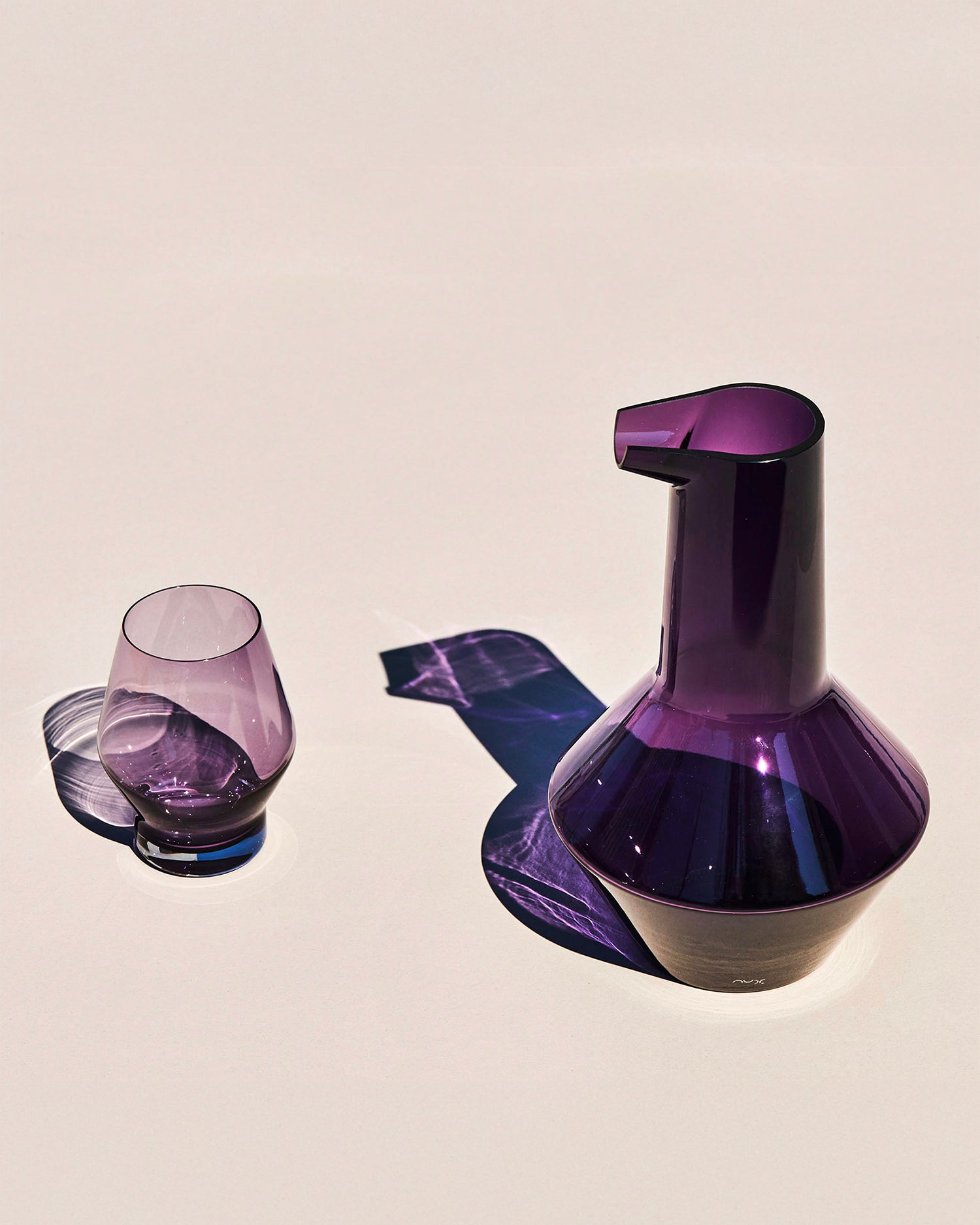 Caraffa in cristallo Beak