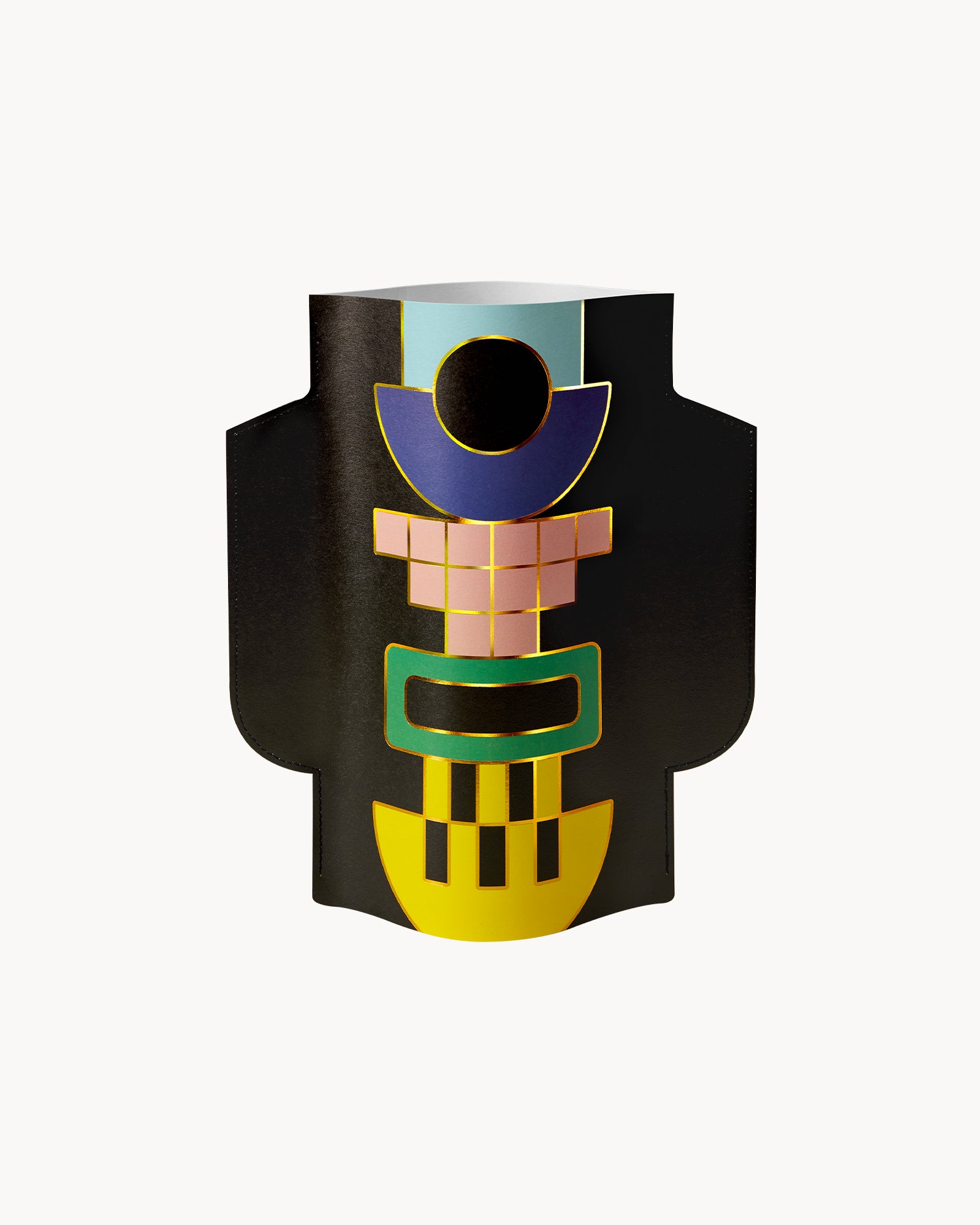 Vaso decorativo di carta Templo