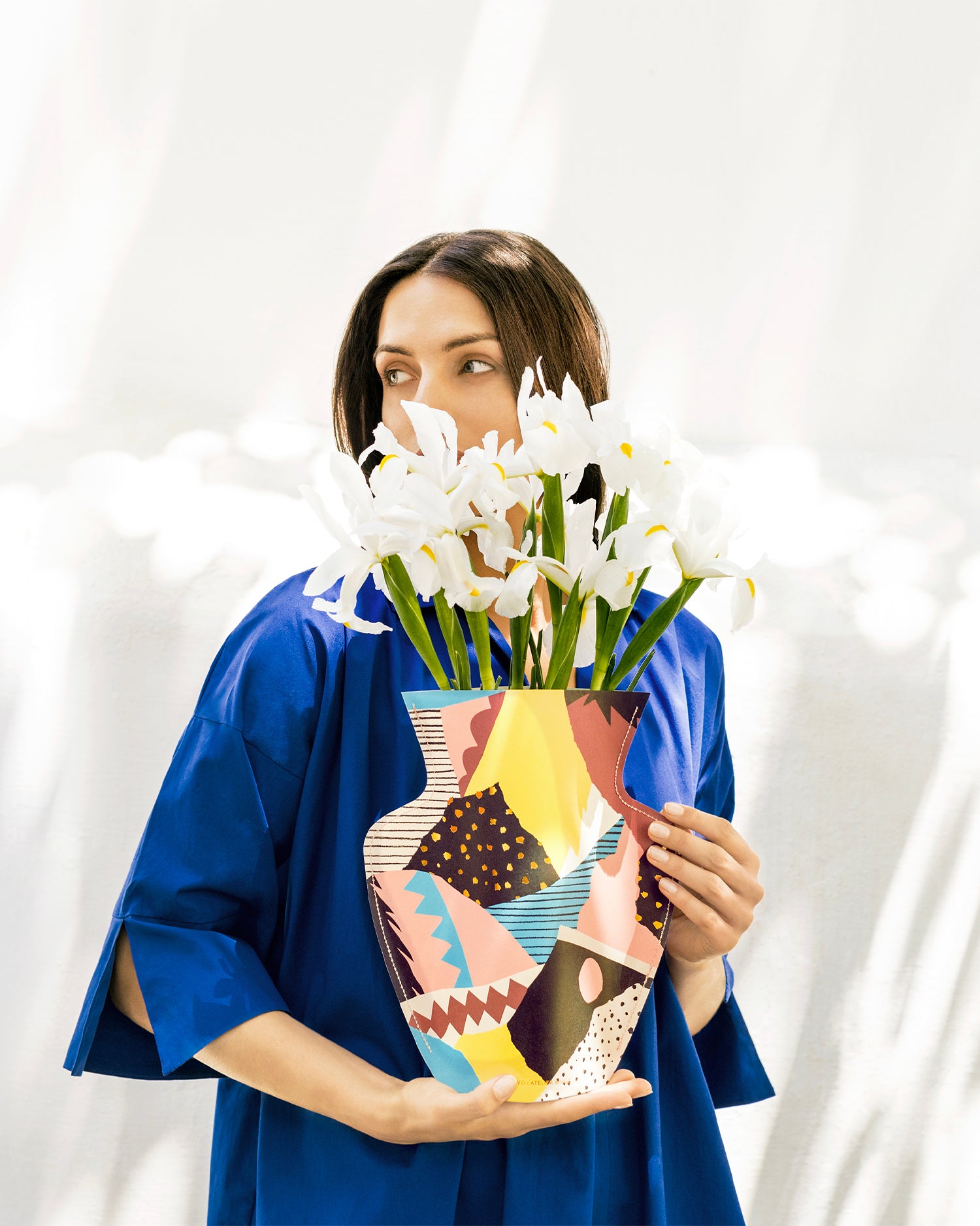 Vaso decorativo di carta Vesuvio