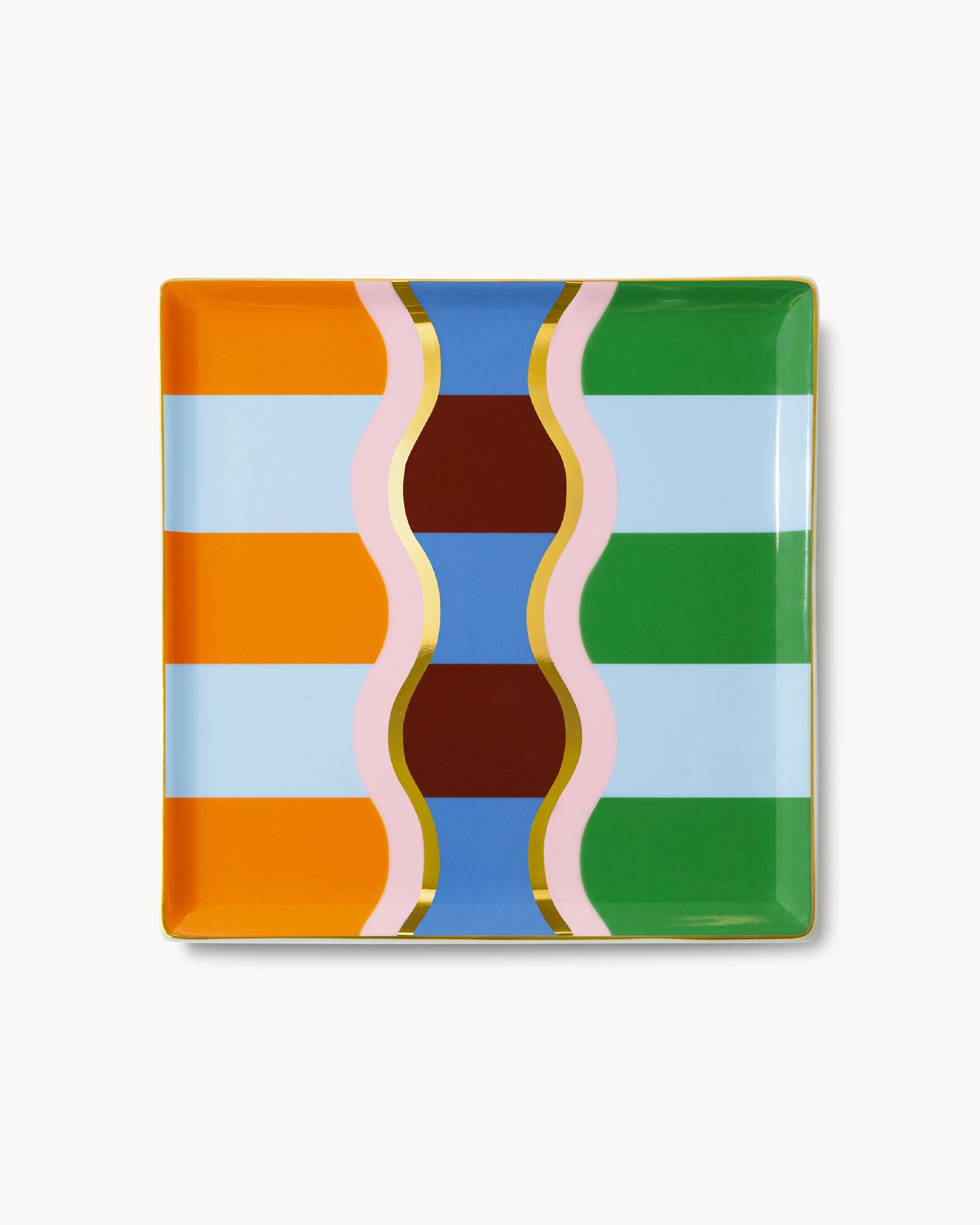 Vassoio decorativo in ceramica Giza