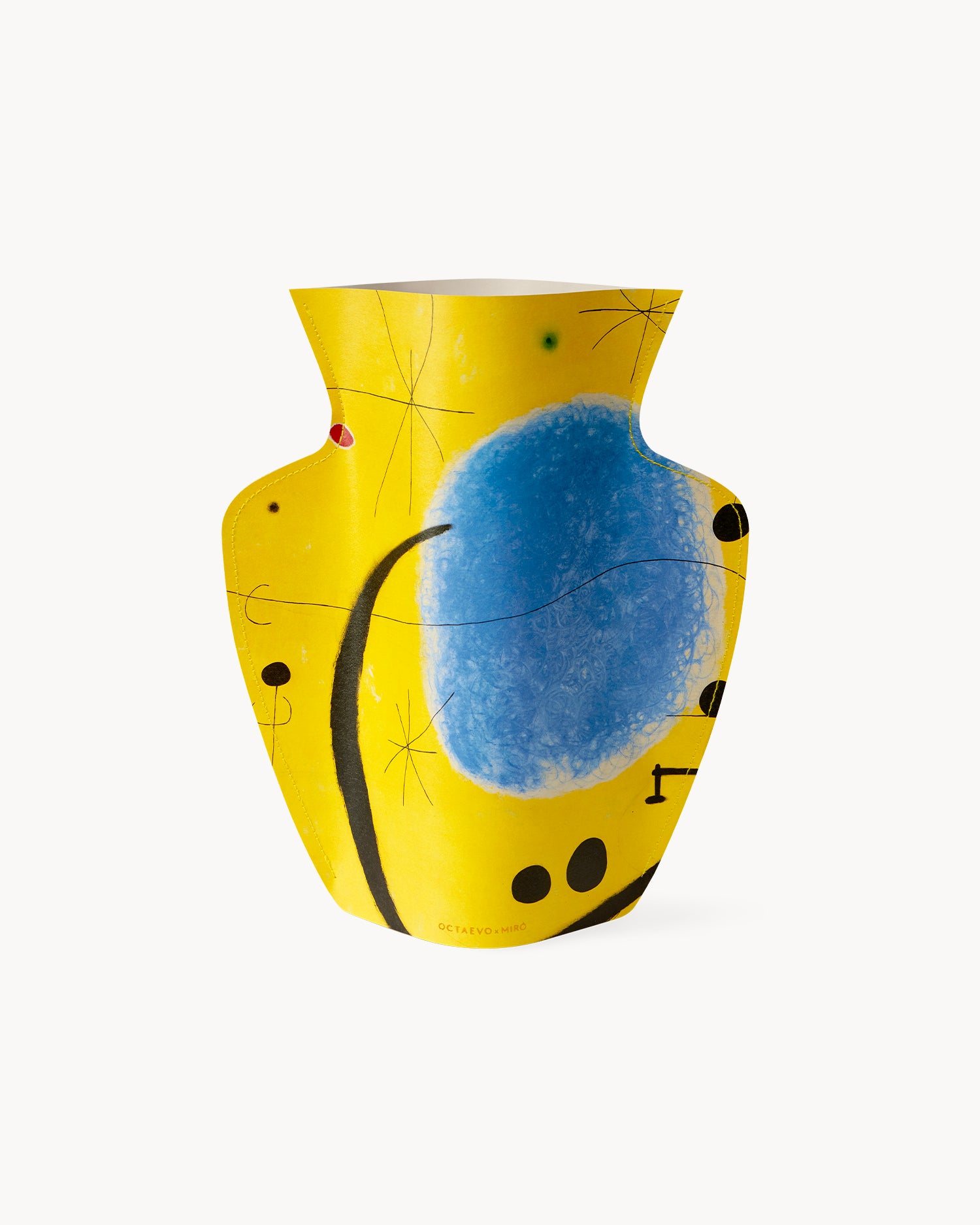 Vaso decorativo di carta Mirò