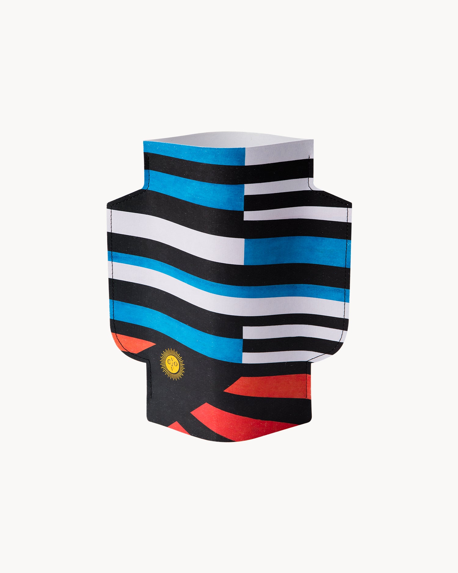 Vaso decorativo di carta Palma