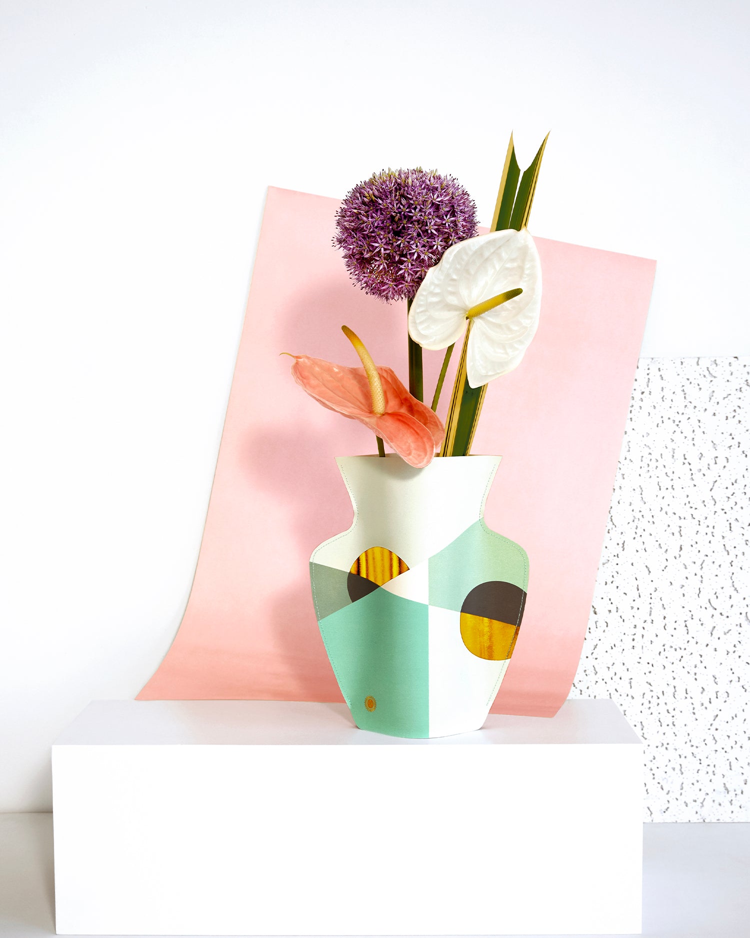 Vaso decorativo di carta Siena