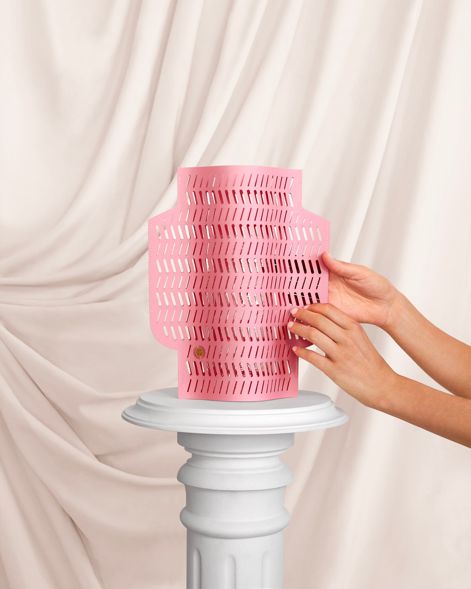 Vaso decorativo di carta Aurea