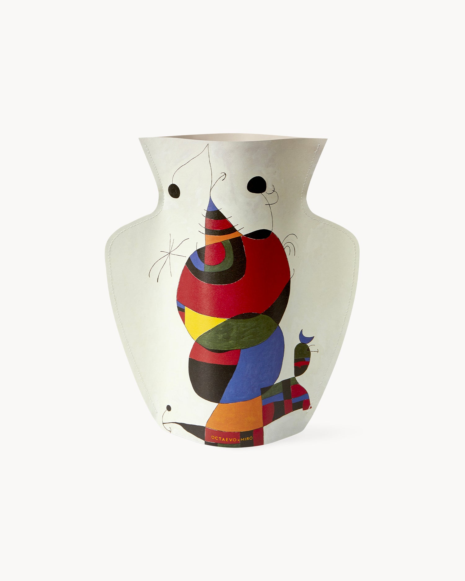 Vaso decorativo di carta Mirò