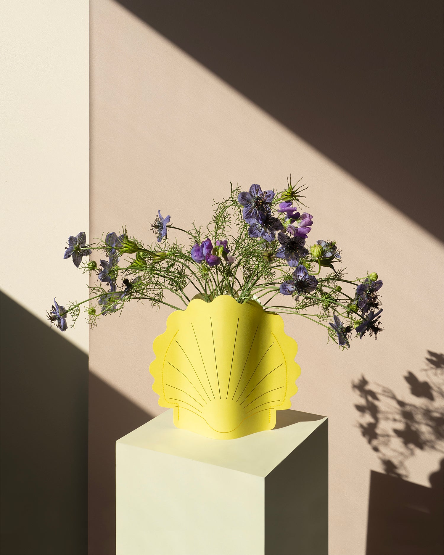 Vaso decorativo di carta Hera