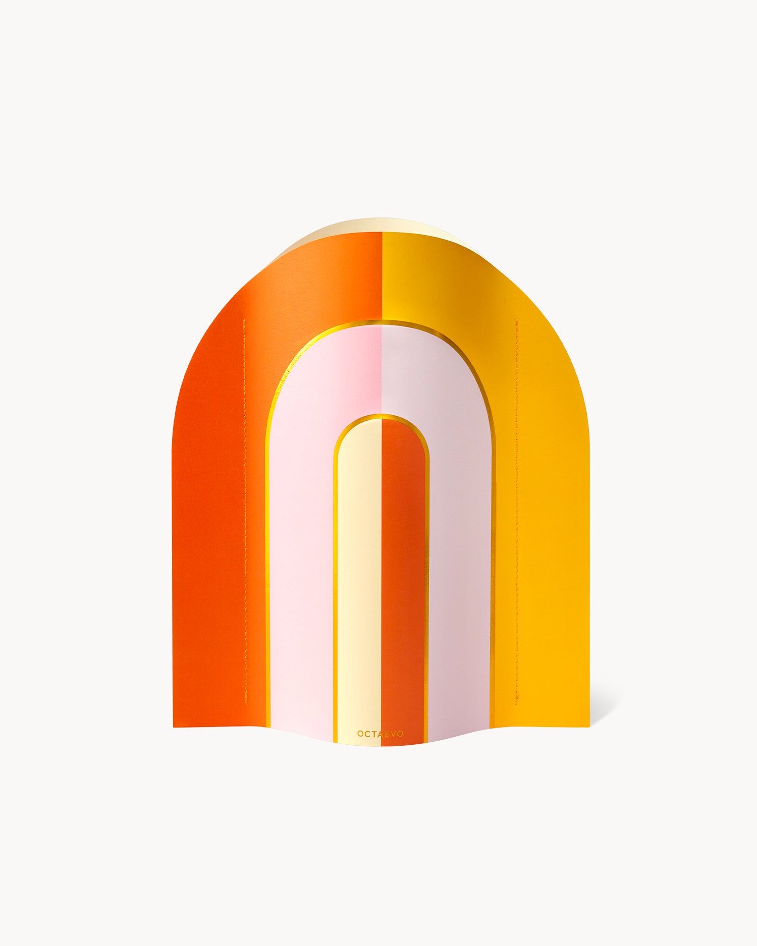 Vaso decorativo di carta Riviera Arch