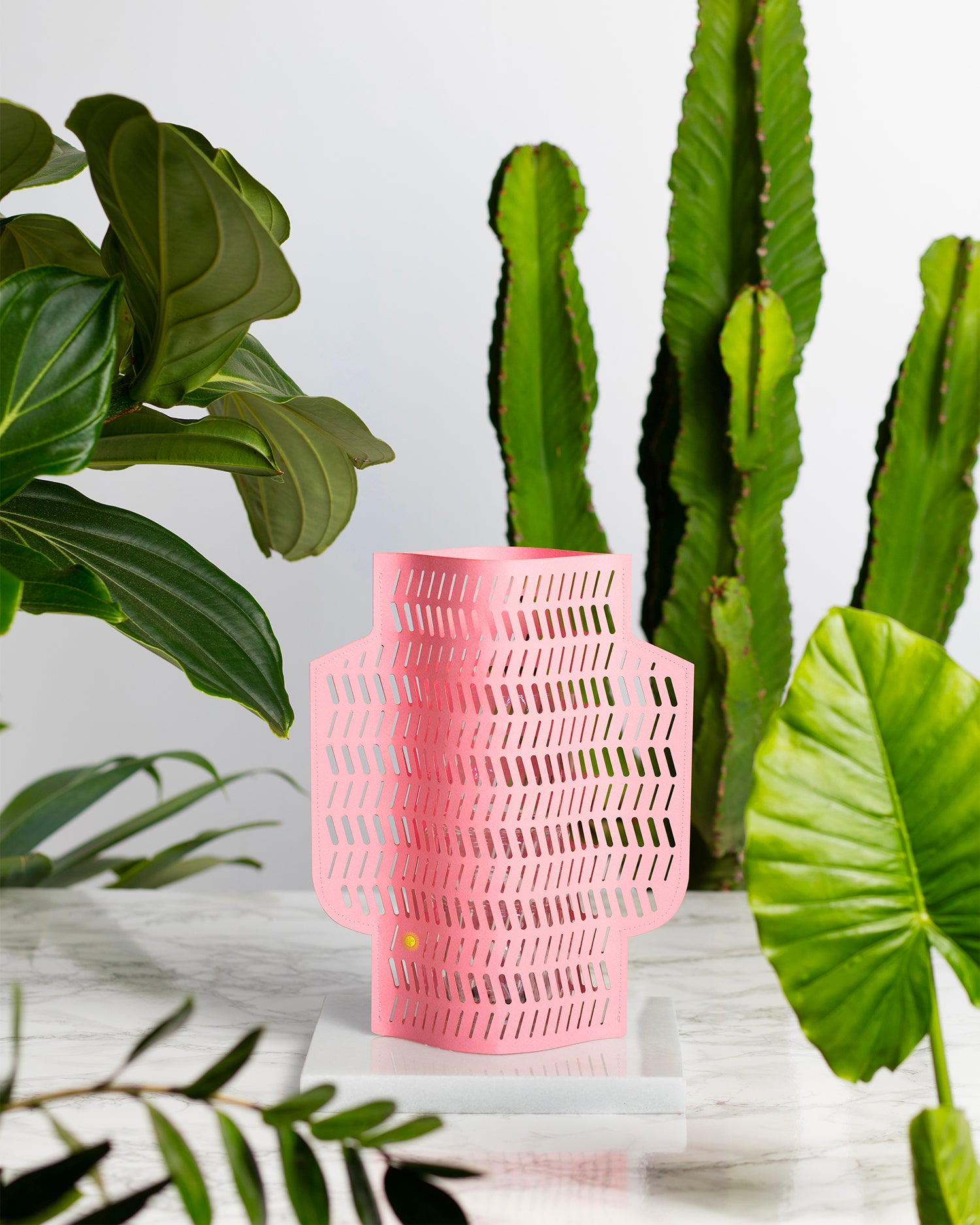 Vaso decorativo di carta Aurea