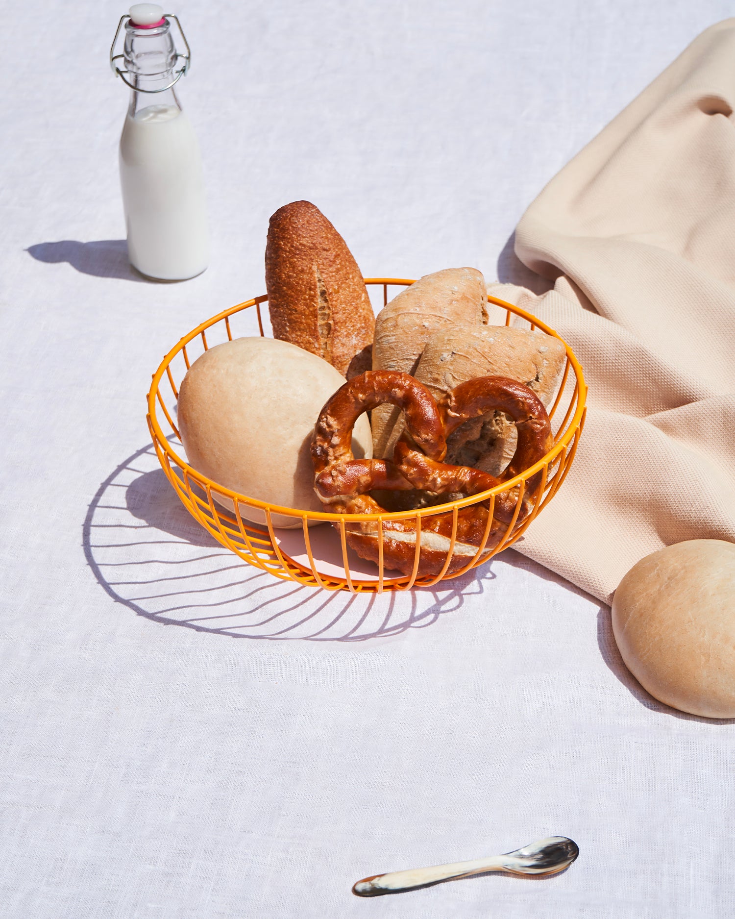 Portafrutta in filo metallico Iris