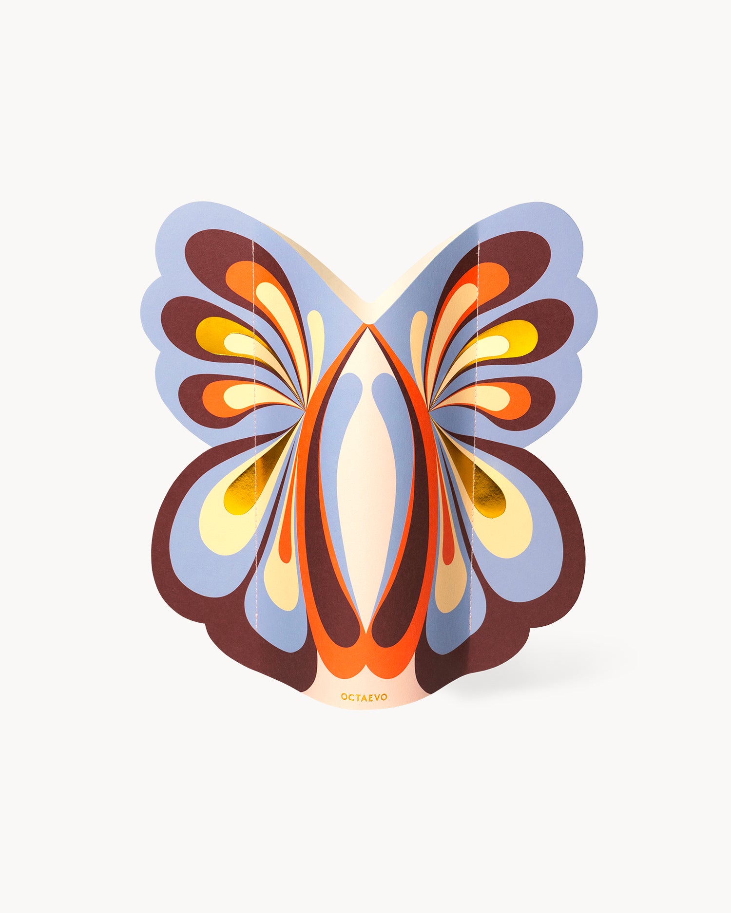 Vaso decorativo di carta Butterfly