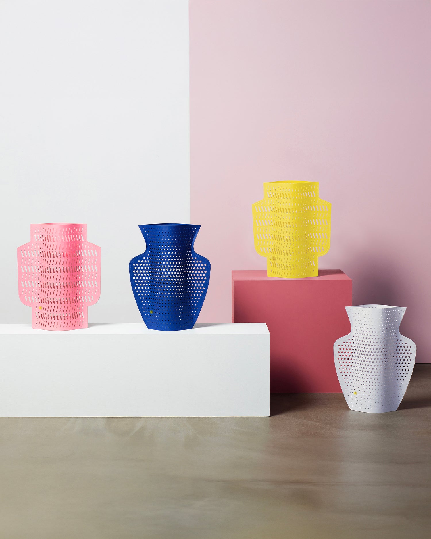 Vaso decorativo di carta Dendra