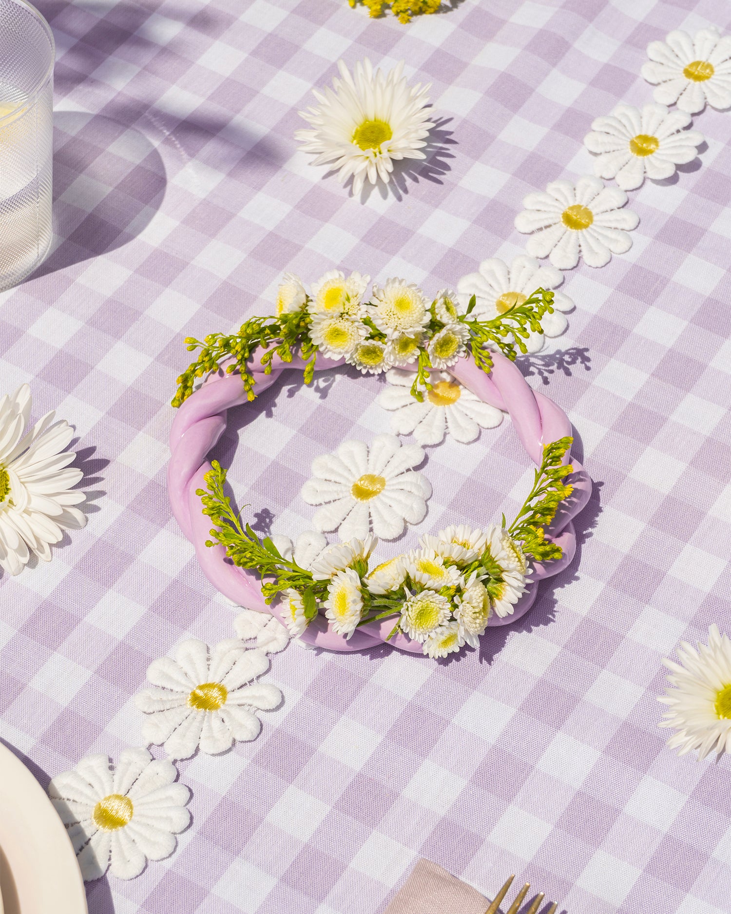 Sottopentola fatto a mano in ceramica Sicilia