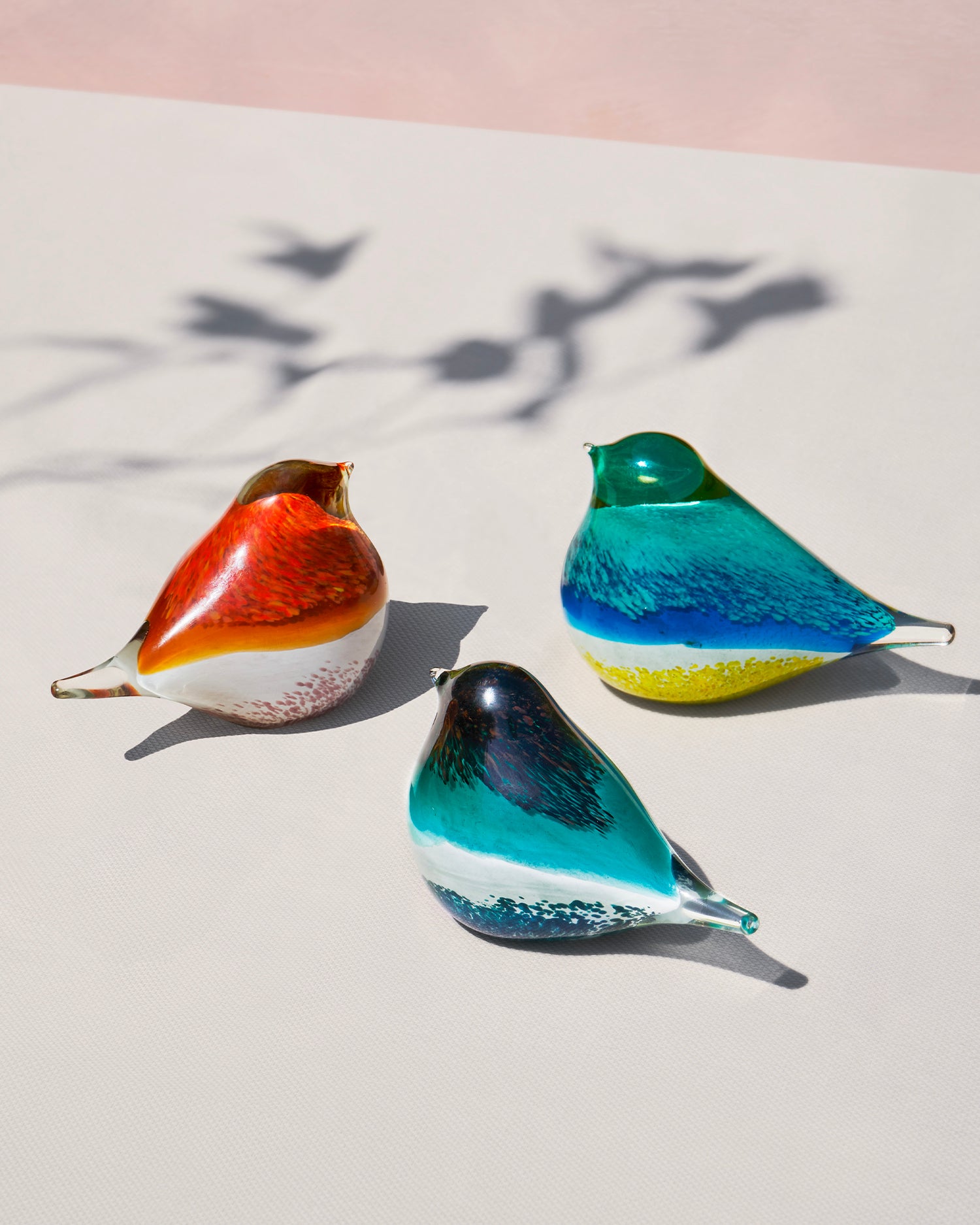 Decorazione in vetro fatta a mano Atlas Bird