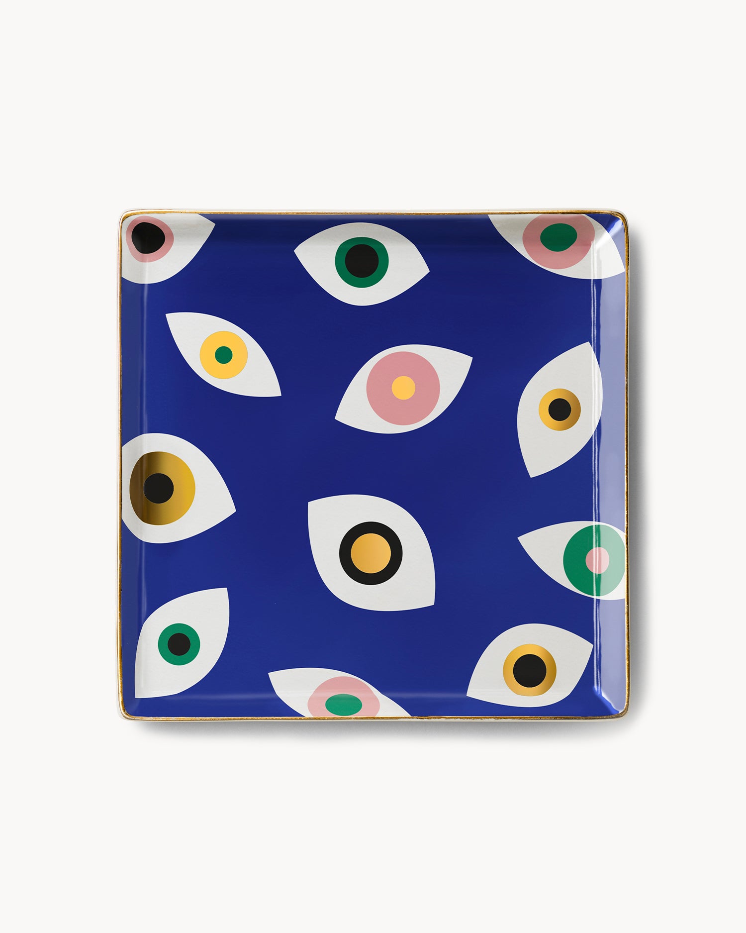 Vassoio decorativo in ceramica Nazar