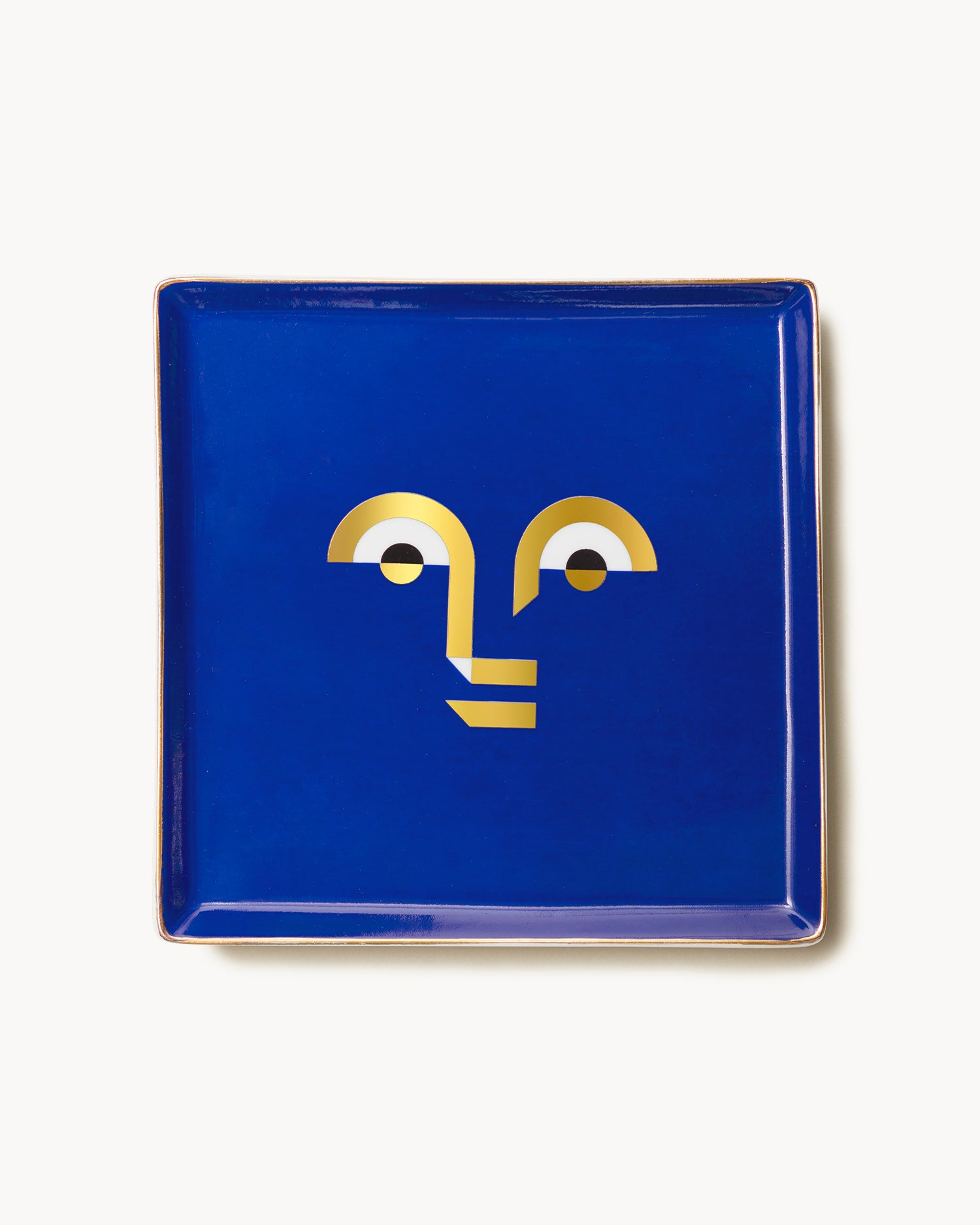 Vassoio decorativo in ceramica Apollo