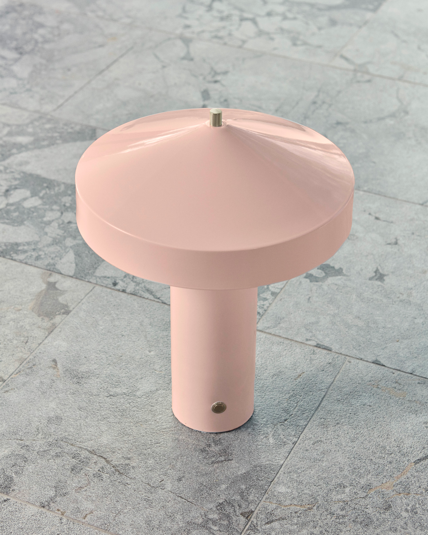 Lampada da tavolo Hatto, rosa