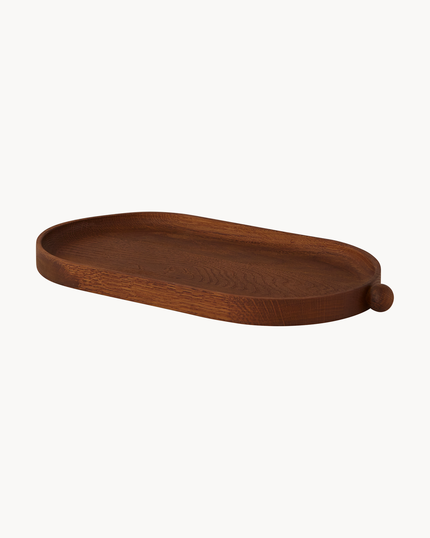 Vassoio decorativo in legno di rovere Inka