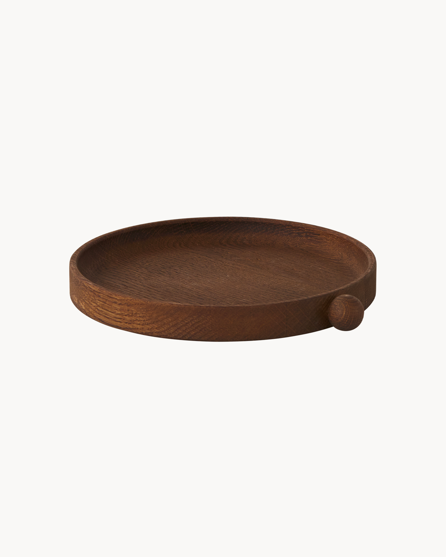 Vassoio decorativo in legno di rovere Inka, piccolo