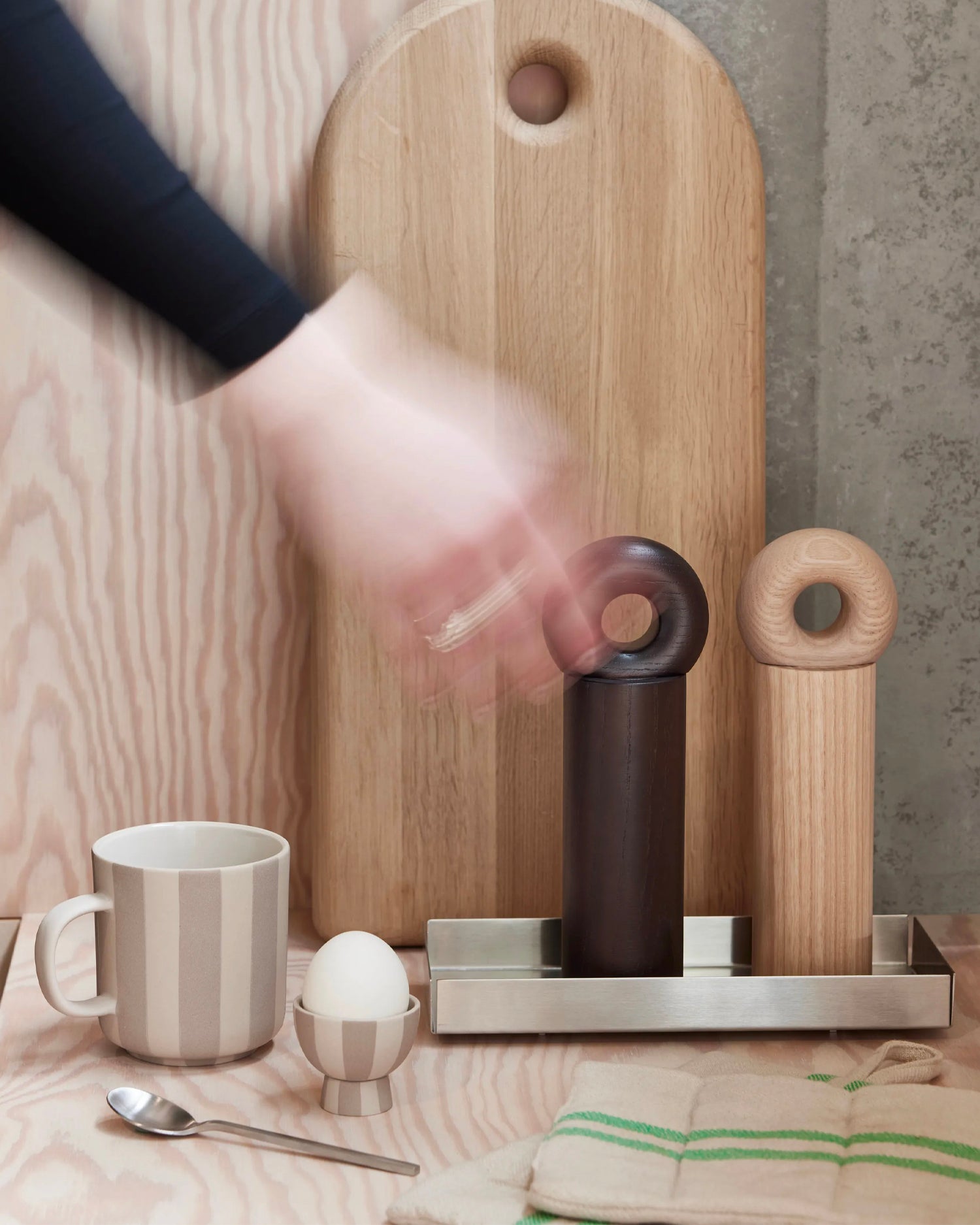Macinaspezie in legno Hoop