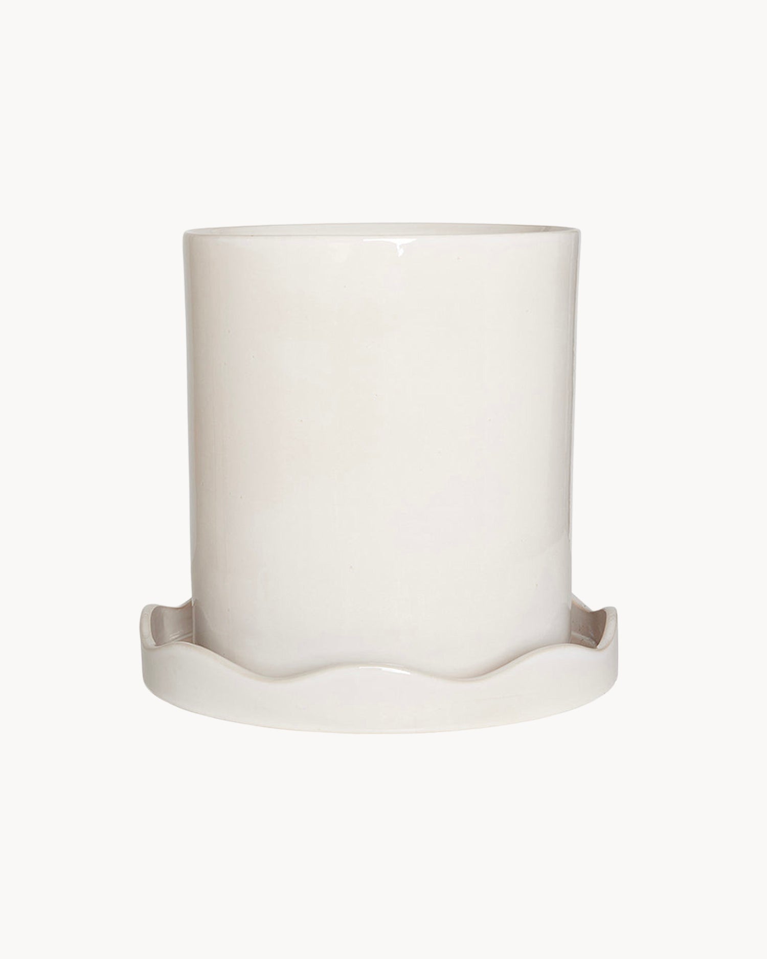 Portavaso grande in grès Nami