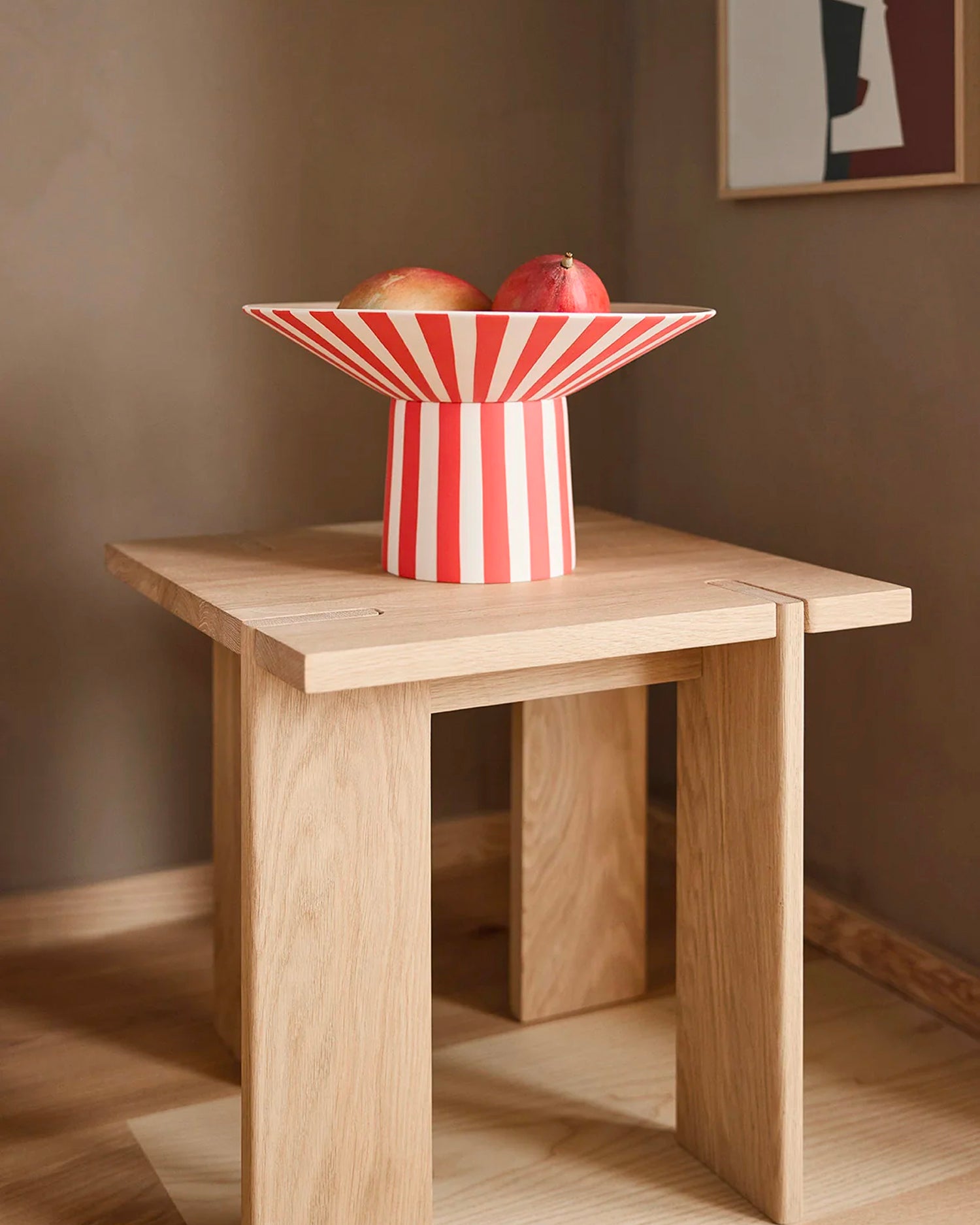 Centrotavola in ceramica realizzato a mano Toppu