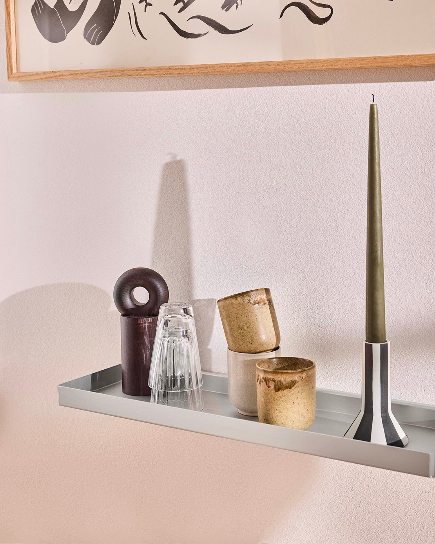 Portacandele in ceramica Toppu