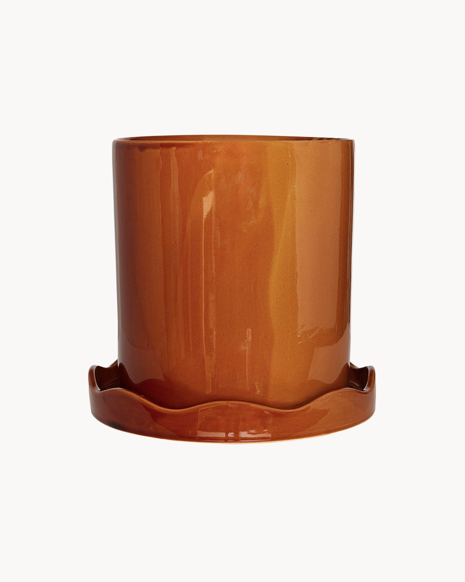 Portavaso grande in grès Nami