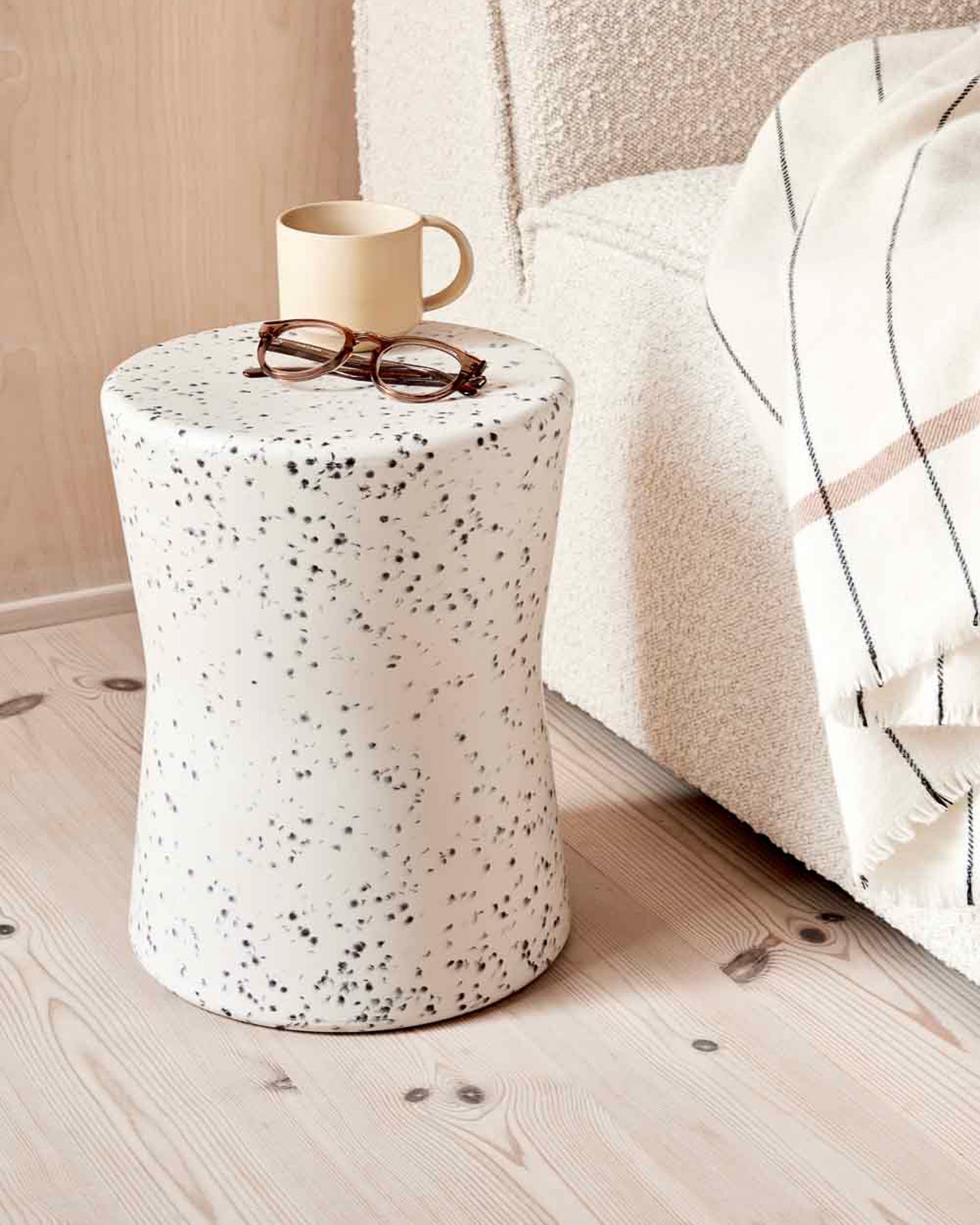 Tavolino in plastica riciclata Trisse