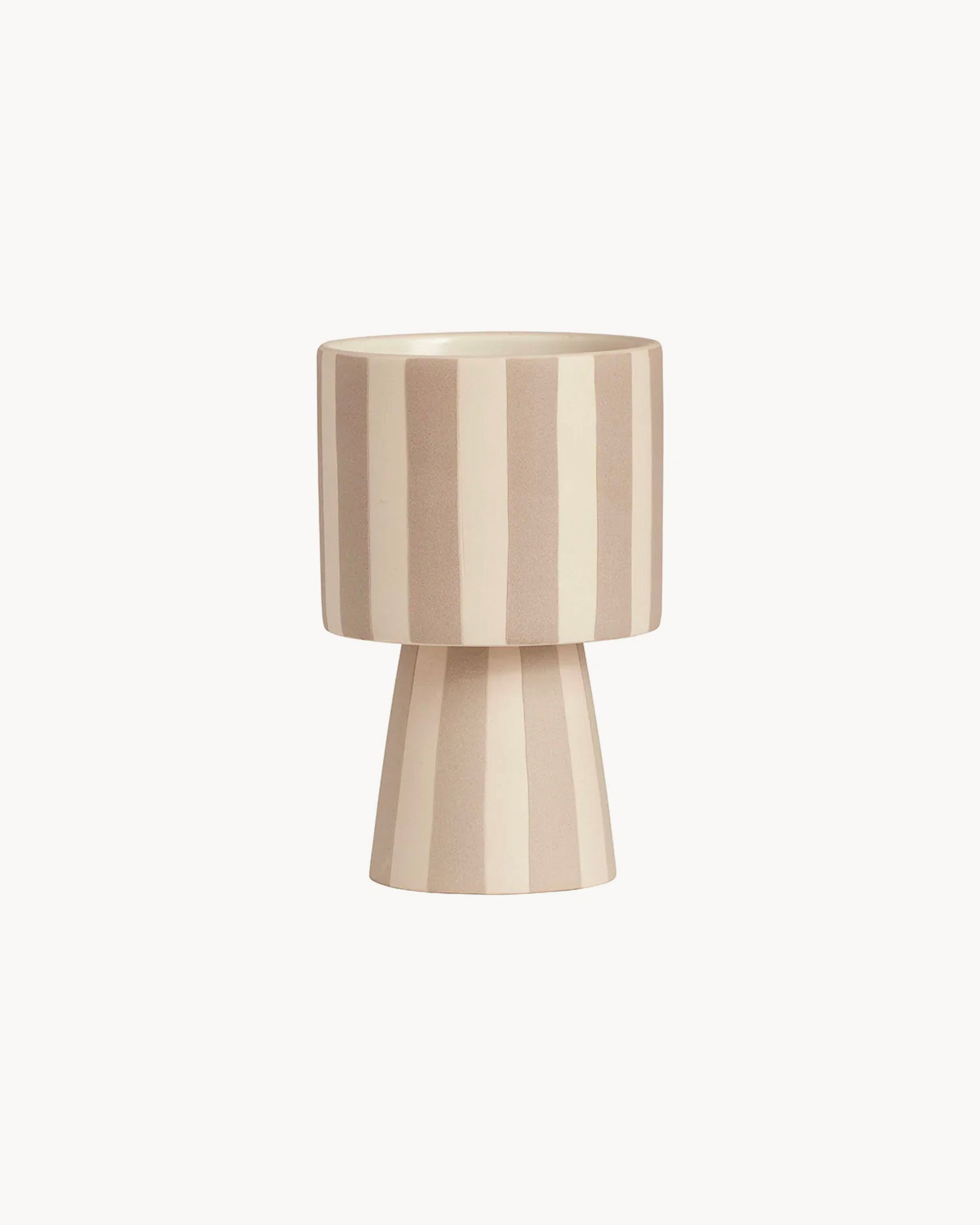 Vaso in ceramica realizzato a mano Toppu