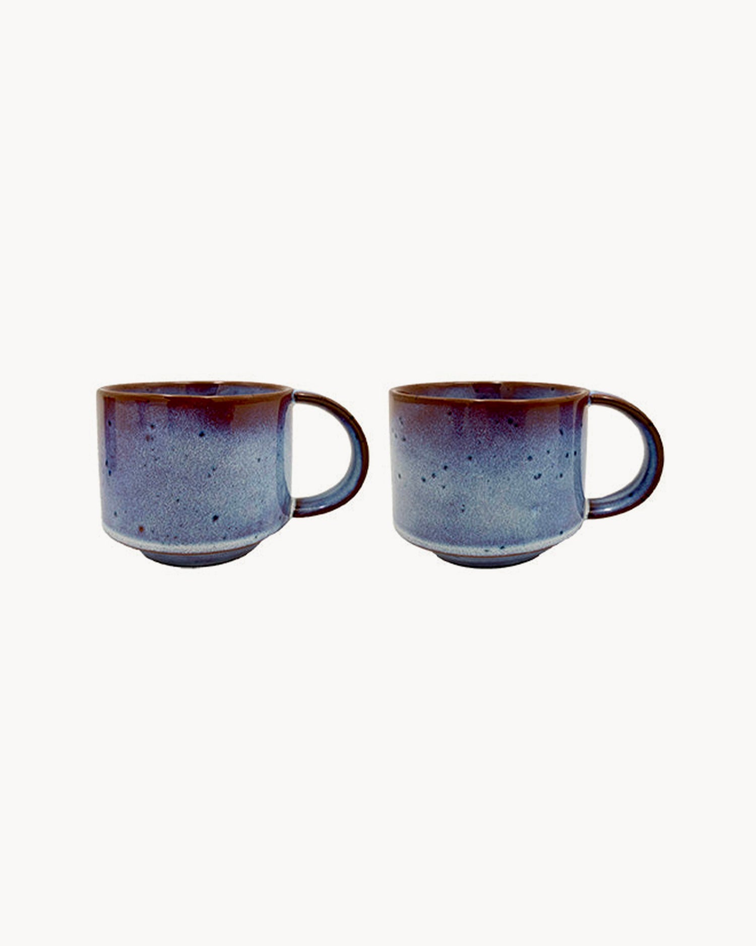 Set 2 tazze in terracotta realizzate a mano Yuka