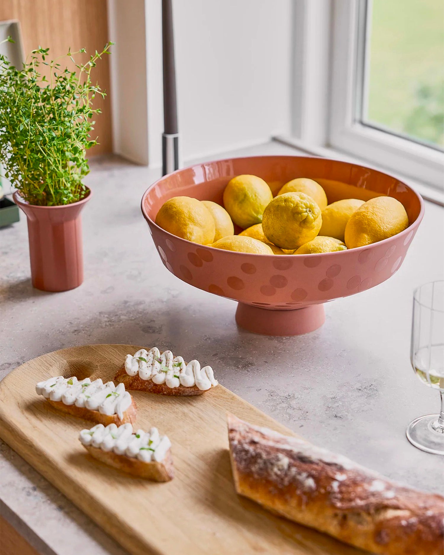 Bowl in terracotta realizzata a mano Luonto