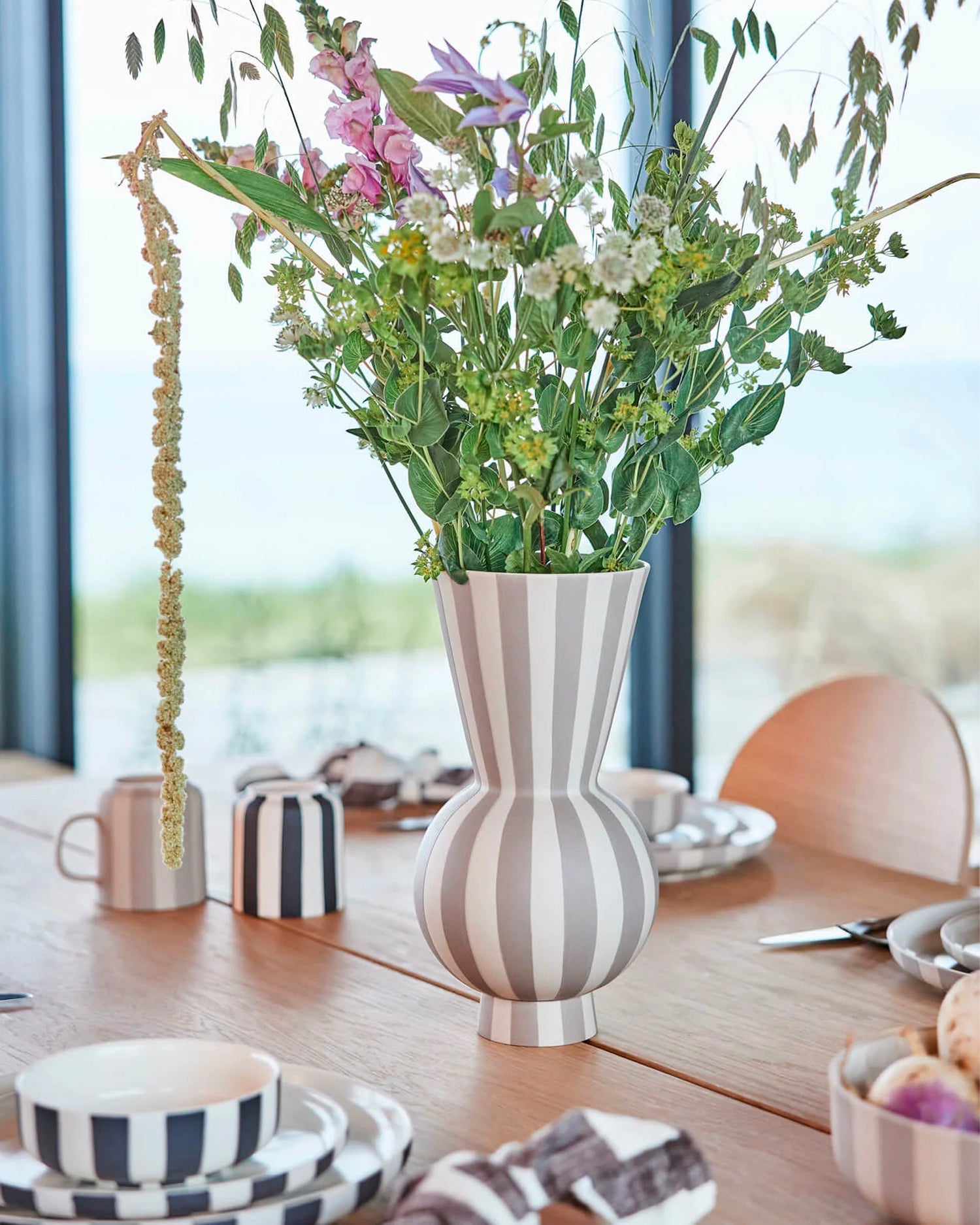 Vaso in ceramica realizzato a mano Toppu