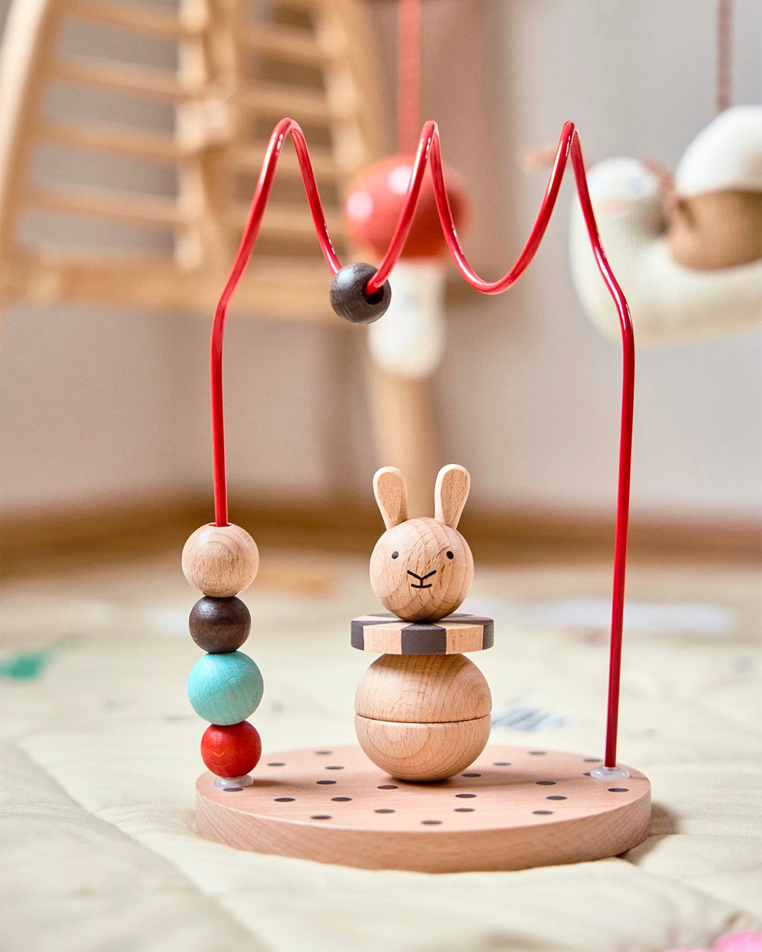 Abaco in legno Circus rabbit