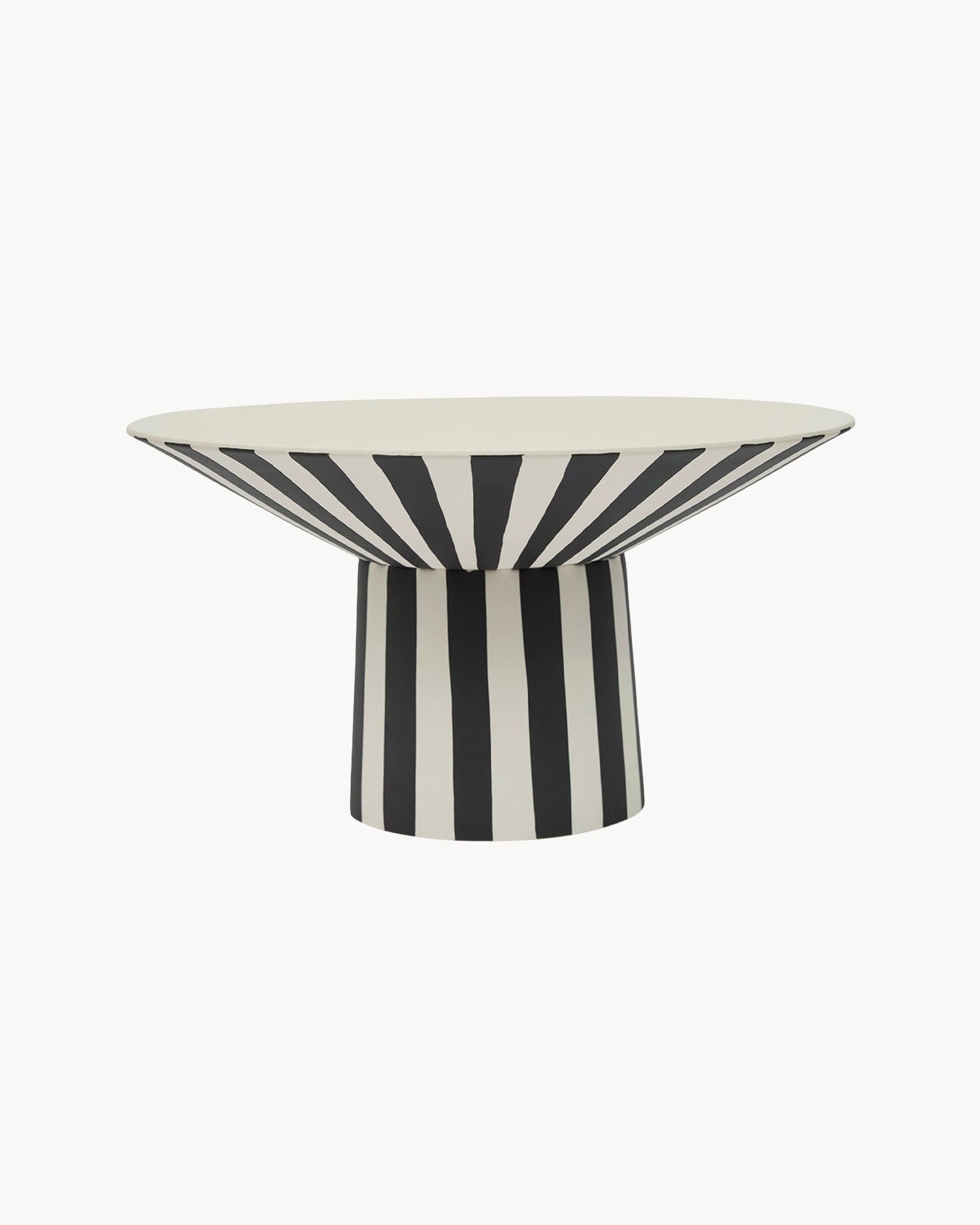 Centrotavola in ceramica realizzato a mano Toppu