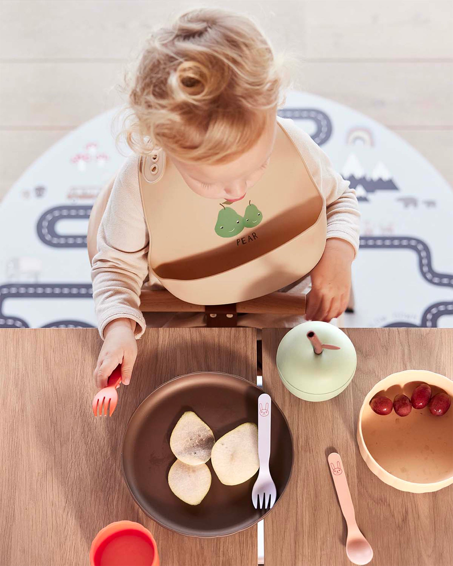 Tazza per bambini in silicone Apple