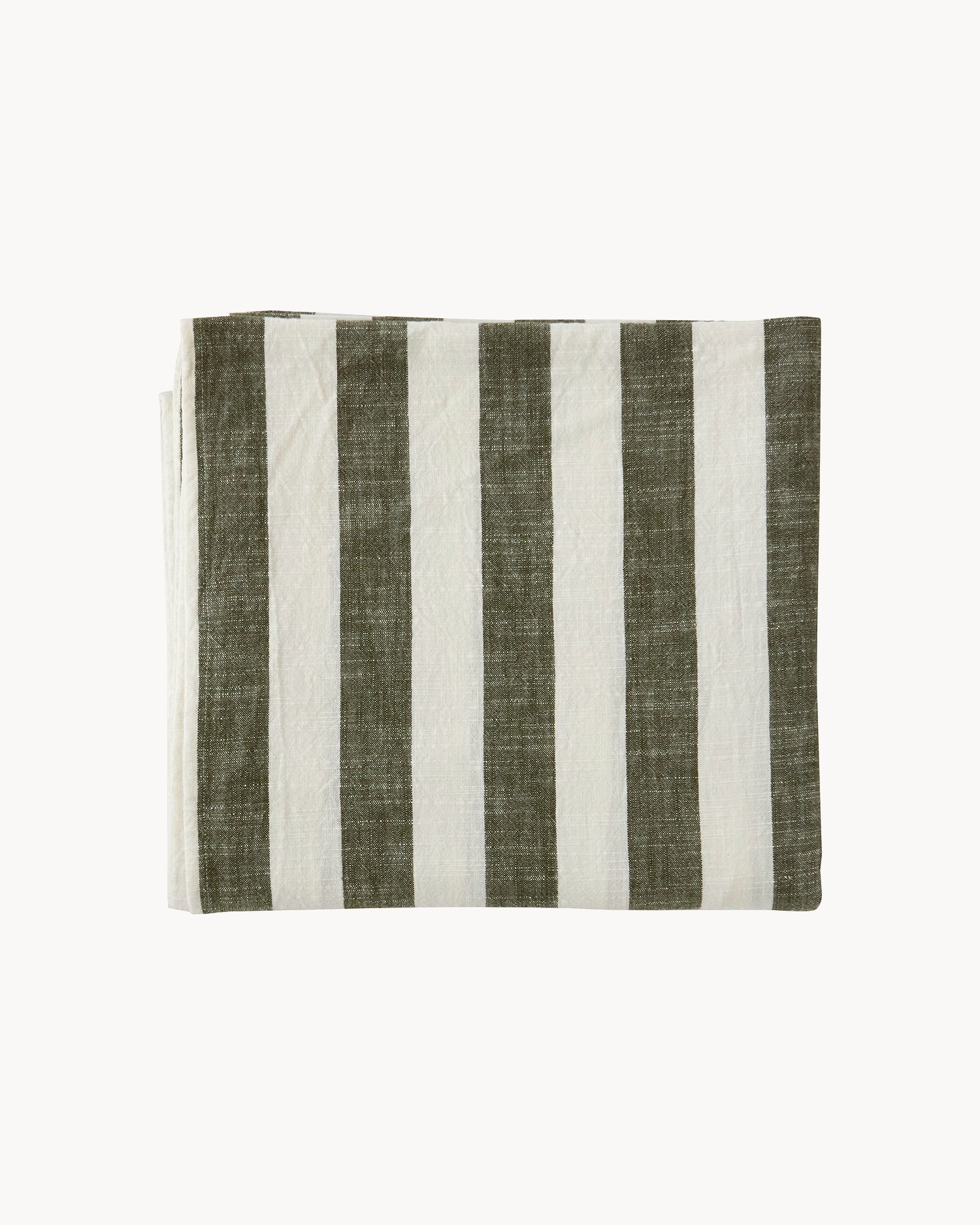 Tovaglia a righe in cotone Striped