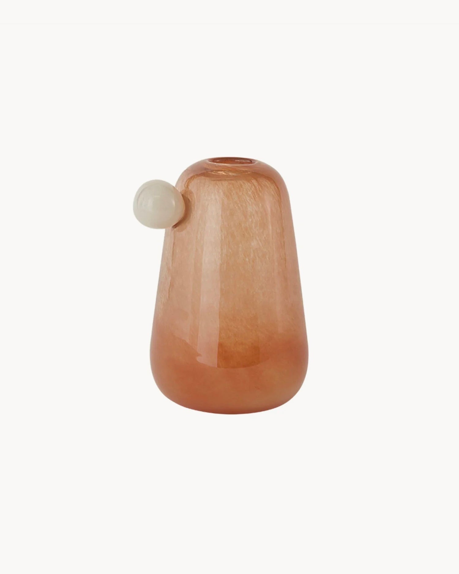 Vaso in vetro soffiato a bocca piccolo Inka