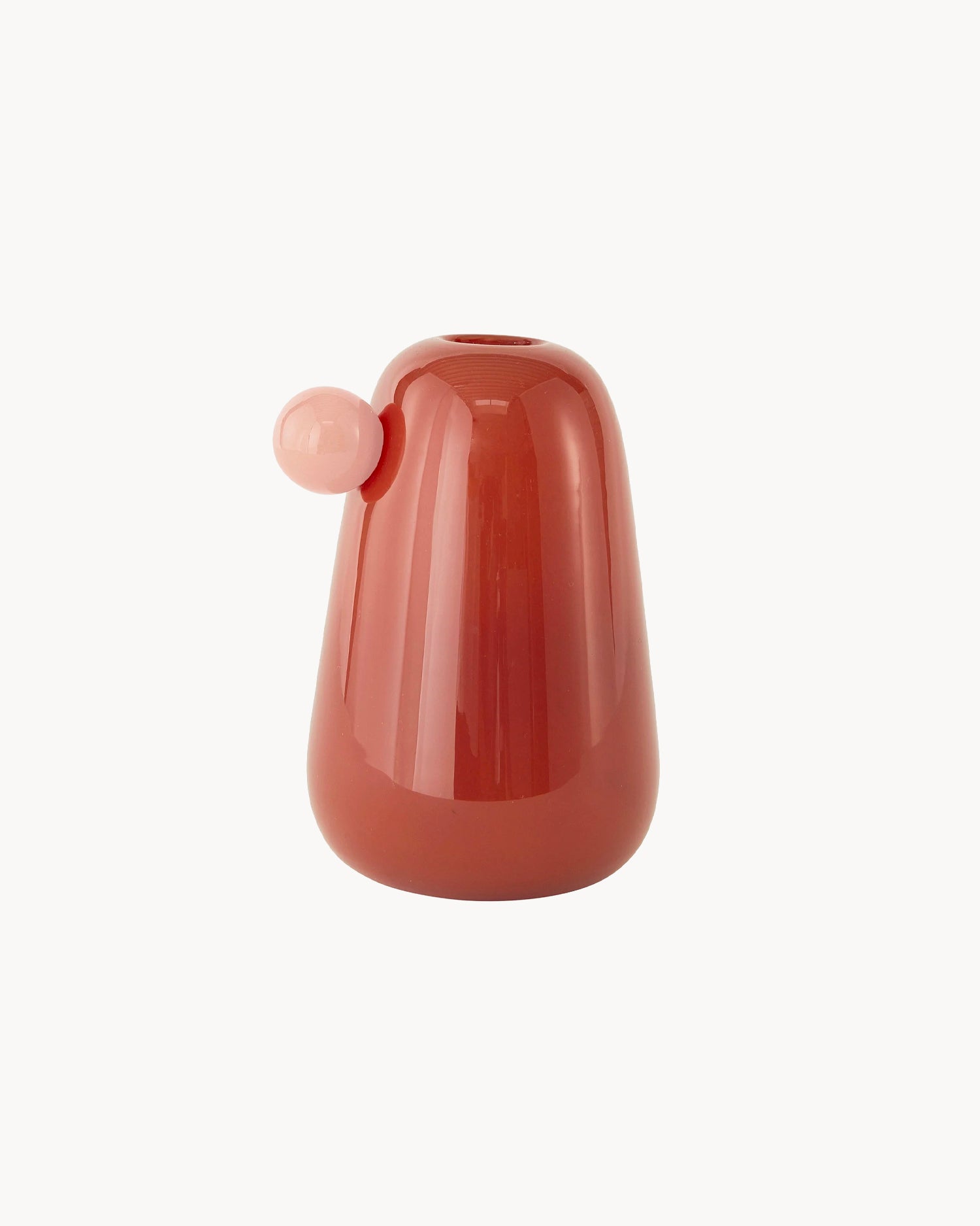 Vaso in vetro soffiato a bocca piccolo Inka