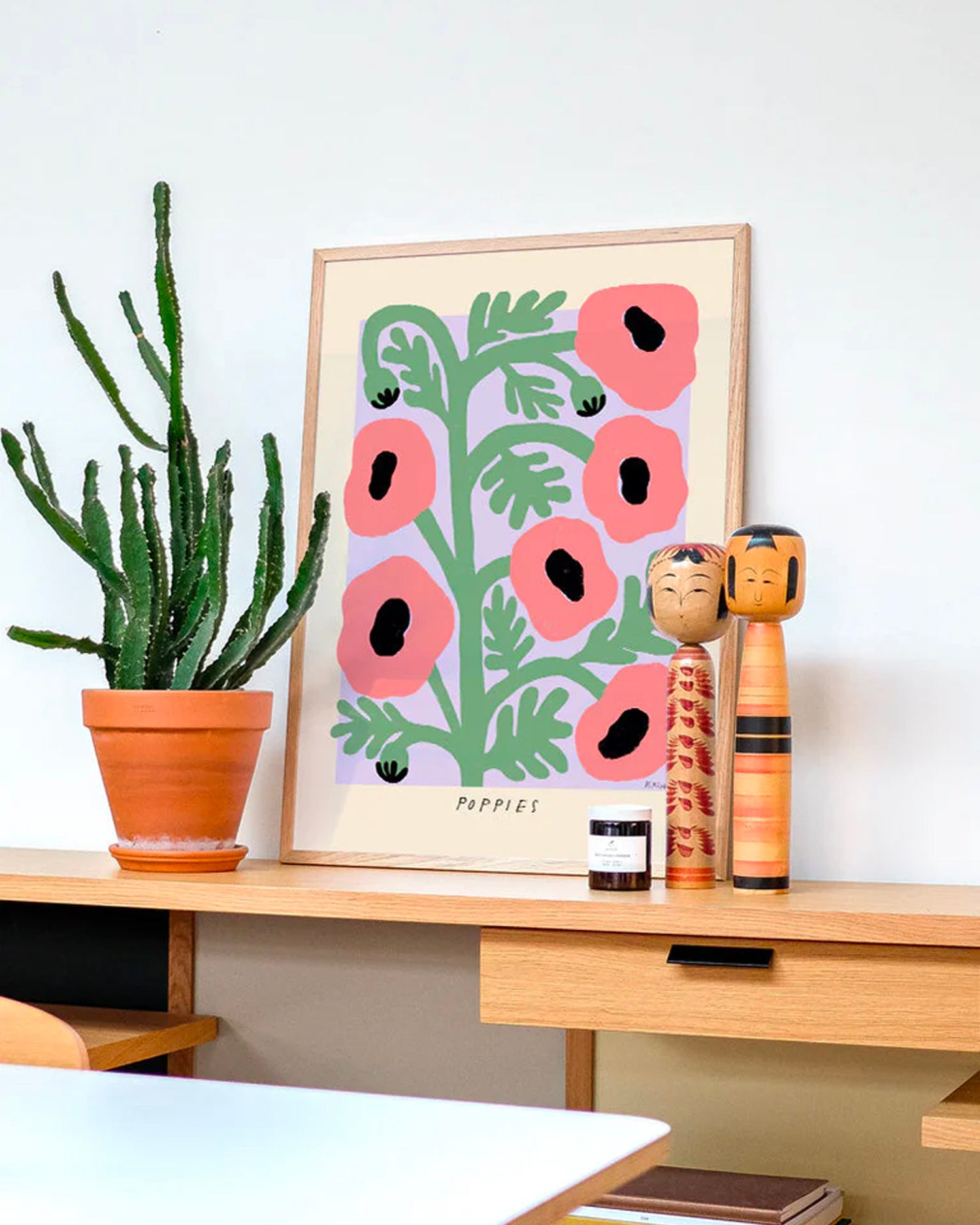 Stampa Pastel poppies