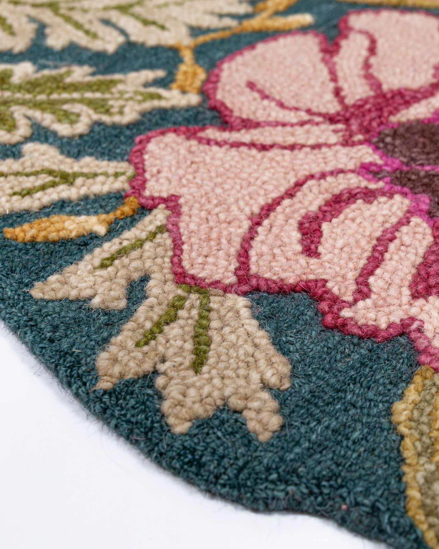 Runner floreale in lana Daphne