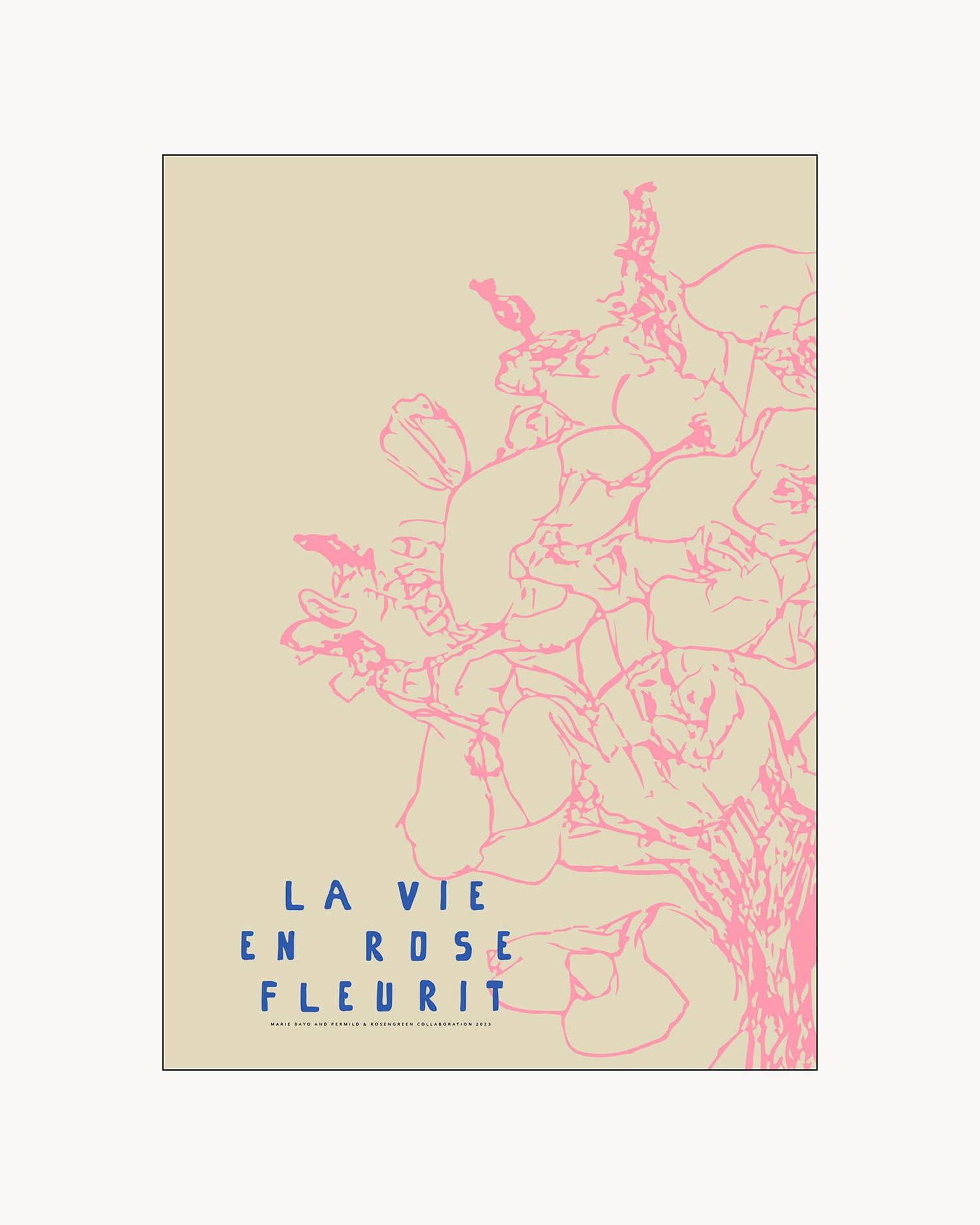 Stampa La Vie en Rose